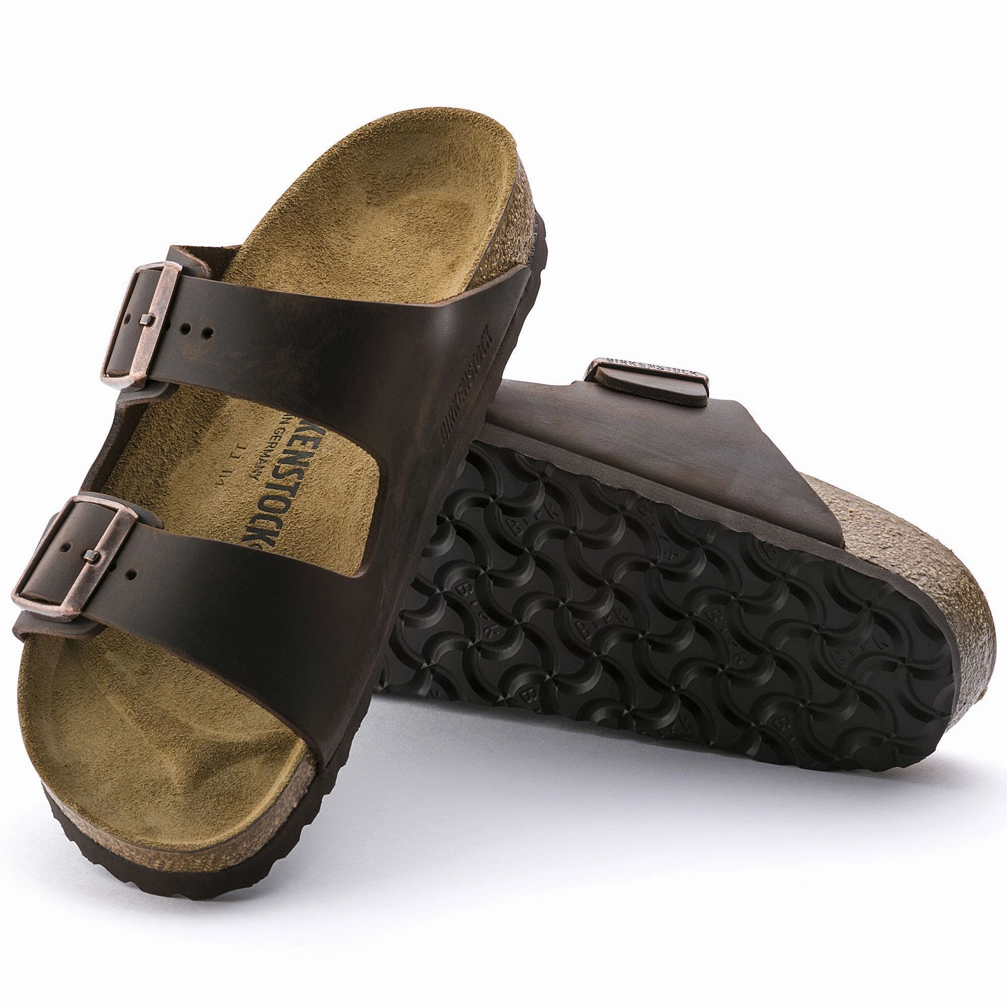 BIRKENSTOCK ARIZONA HABANA OILED LEATHER UNISEX Birkenstock comfortable casual footwear