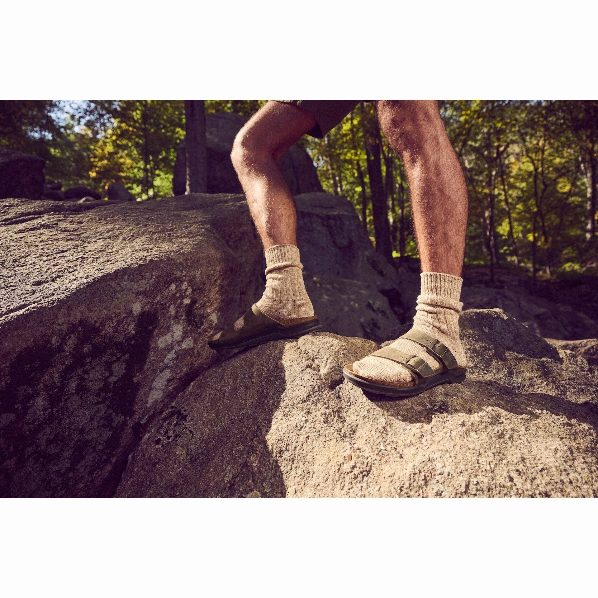BIRKENSTOCK ARIZONA RUGGED MEN OILED LEATHER Birkenstock comfortable casual footwear