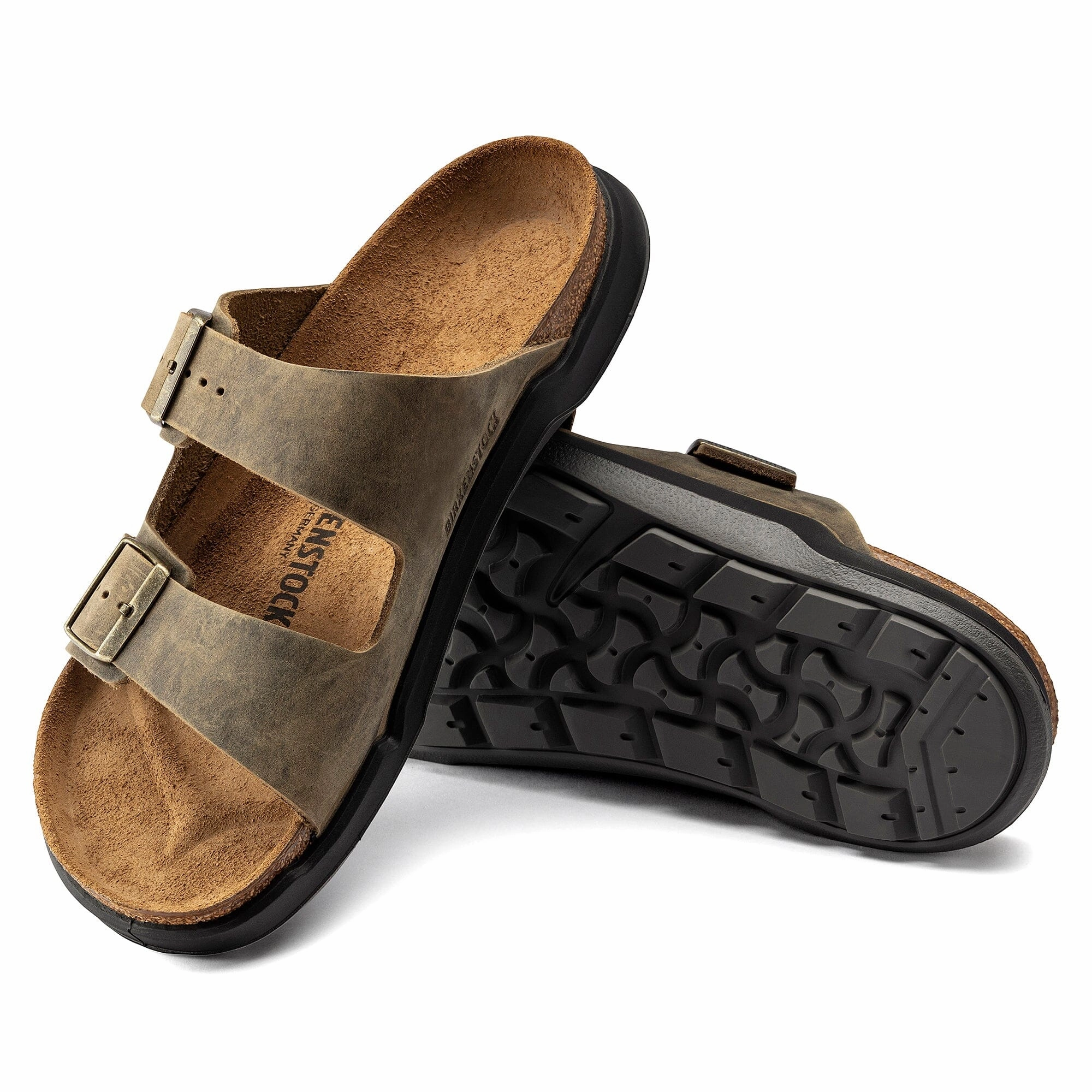 BIRKENSTOCK ARIZONA RUGGED MEN OILED LEATHER Birkenstock comfortable casual footwear