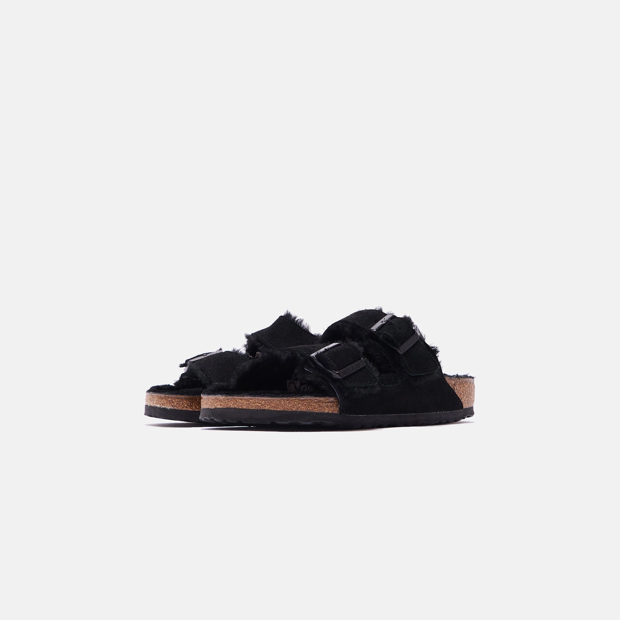 Birkenstock Arizona Shearling - Black All-day comfort footwear