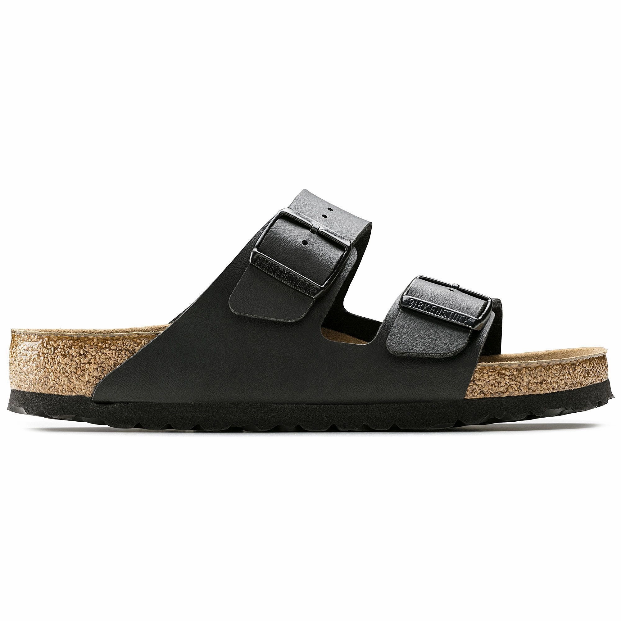 BIRKENSTOCK ARIZONA SOFT FOOTBED BLACK BIRKO-FLOR REGULAR UNISEX Birkenstock comfortable casual footwear