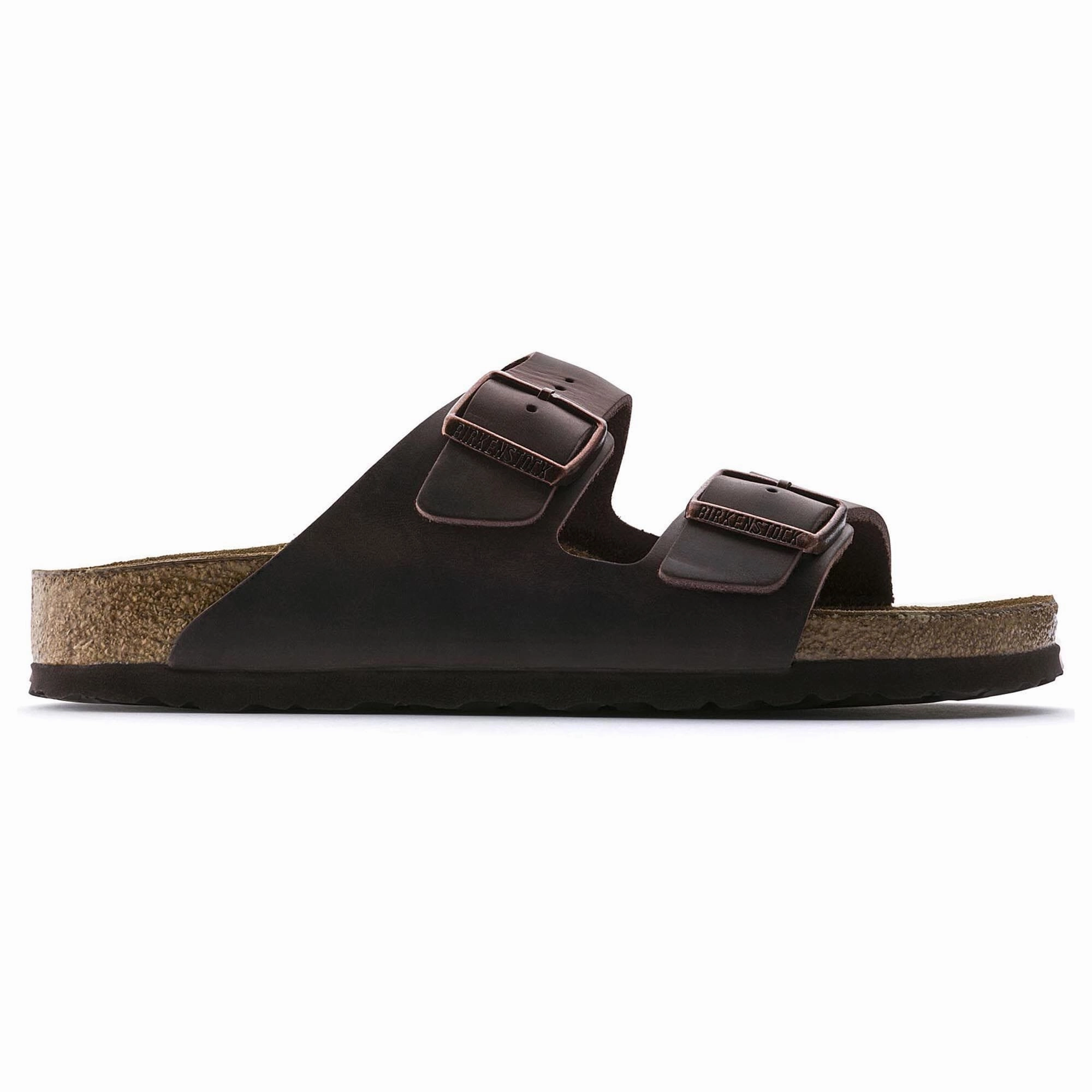 BIRKENSTOCK ARIZONA SOFT FOOTBED HABANA OILED LEATHER UNISEX Birkenstock comfortable casual footwear