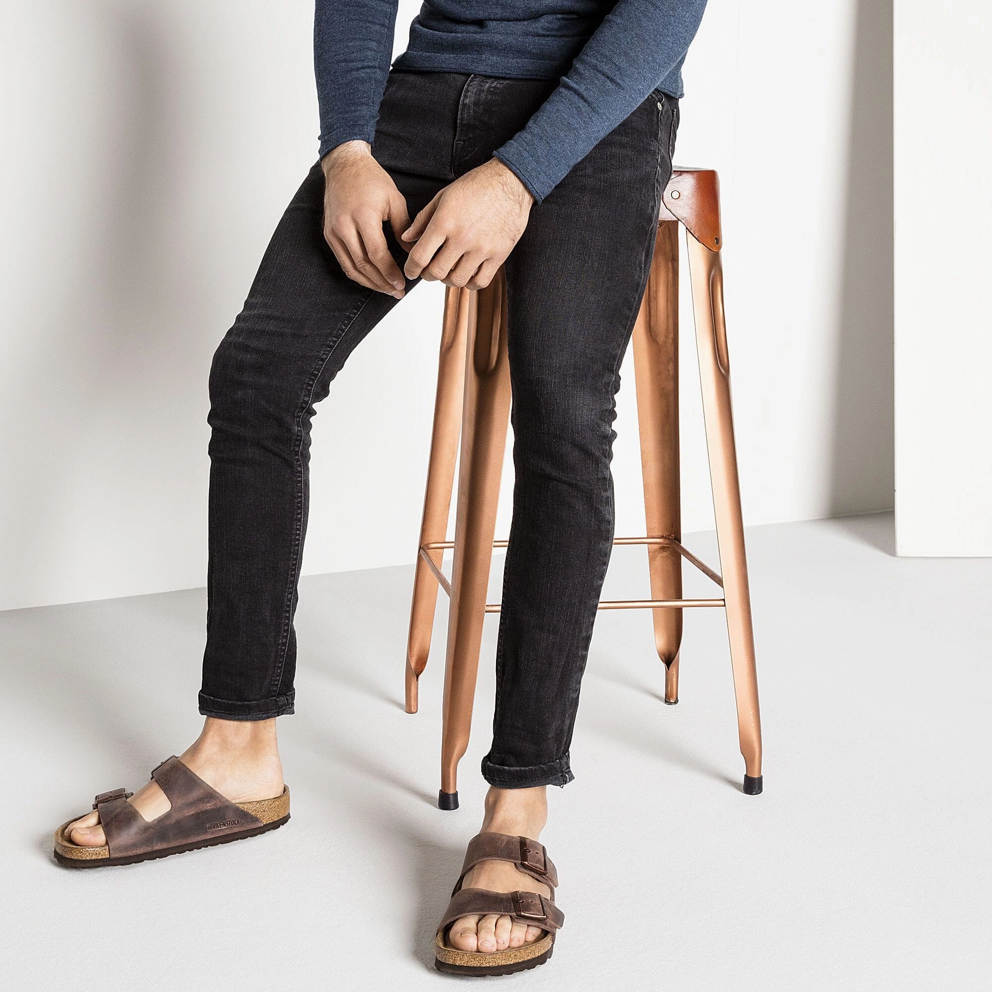 BIRKENSTOCK ARIZONA SOFT FOOTBED HABANA OILED LEATHER UNISEX Birkenstock comfortable casual footwear