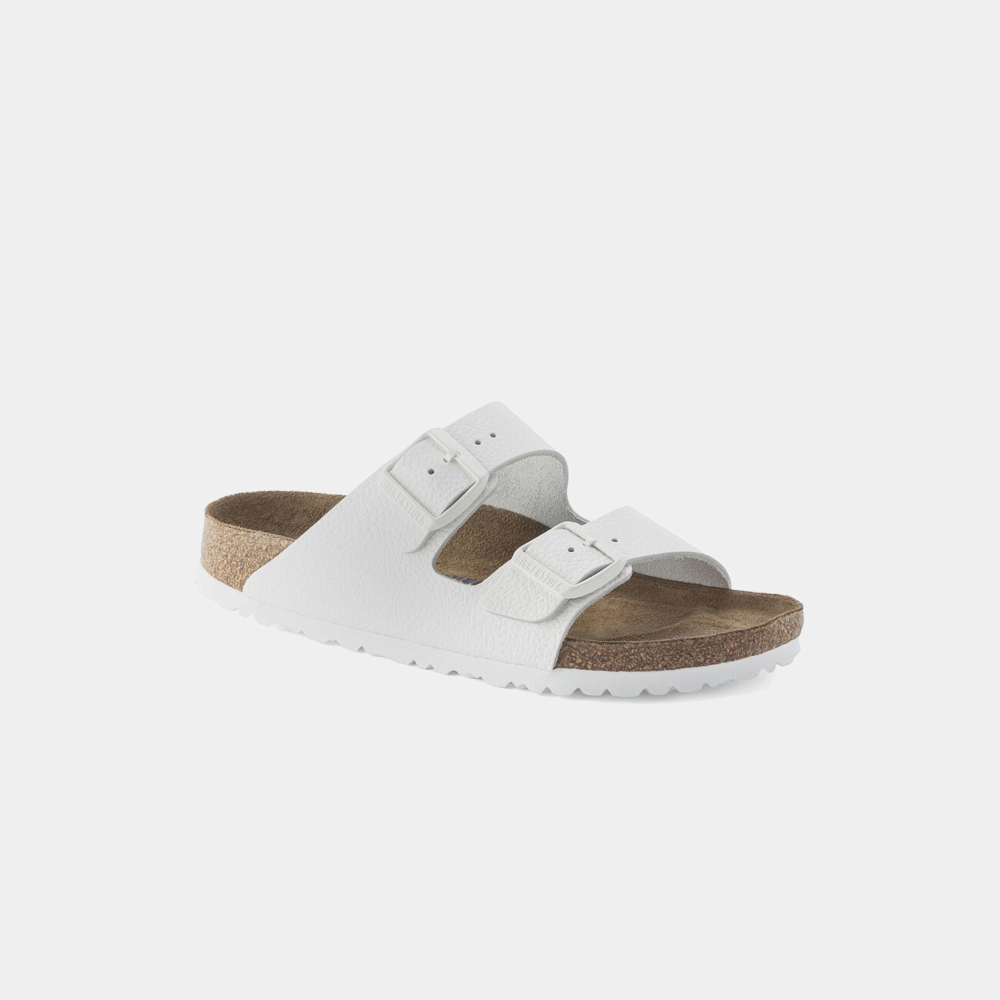 Birkenstock Arizona Soft Footbed Leather - White All-day comfort footwear