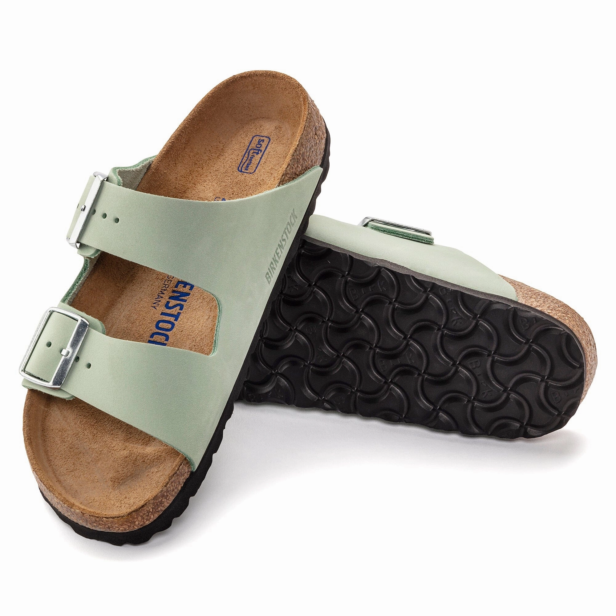 BIRKENSTOCK ARIZONA SOFT FOOTBED NUBUCK Birkenstock comfortable casual footwear