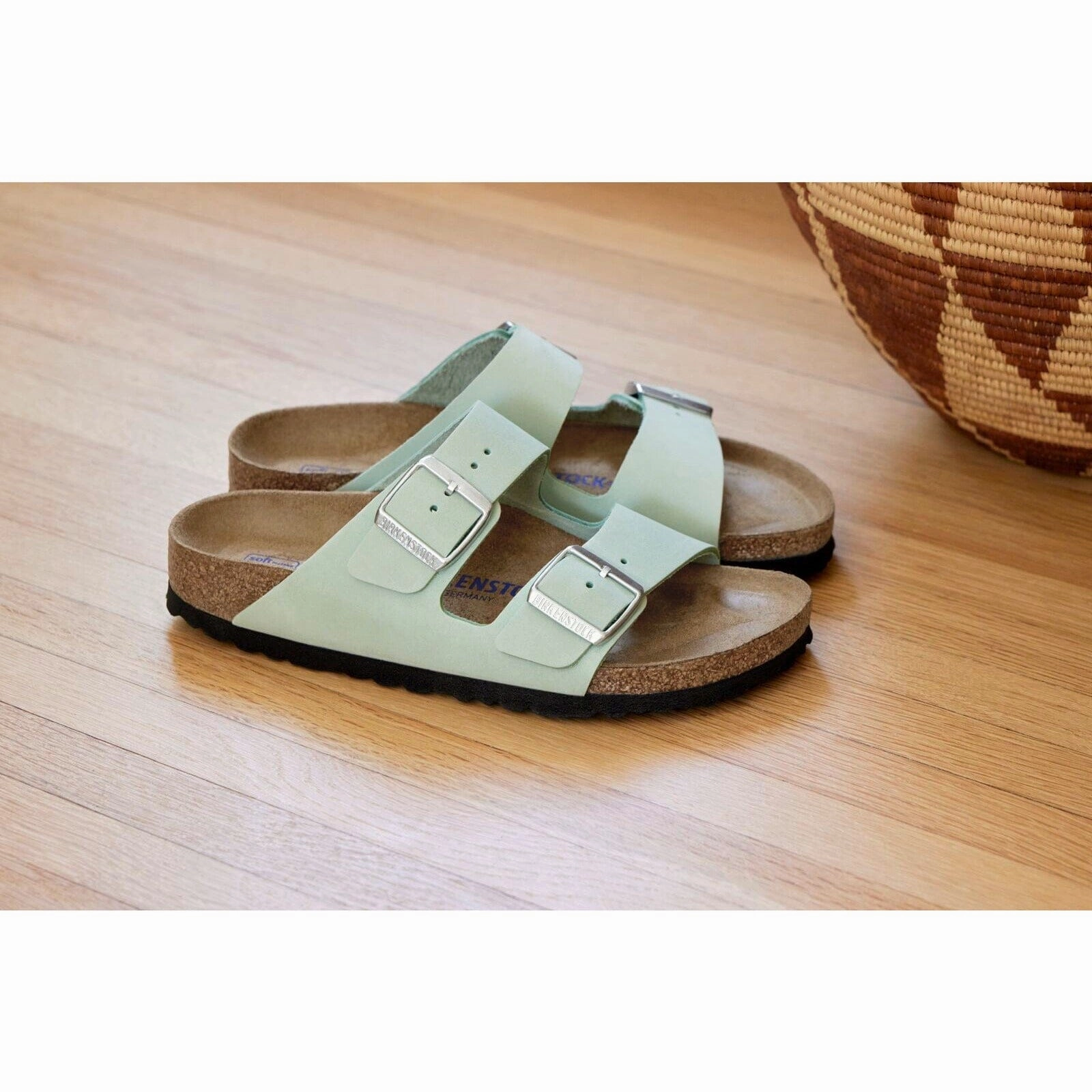 BIRKENSTOCK ARIZONA SOFT FOOTBED NUBUCK Birkenstock comfortable casual footwear