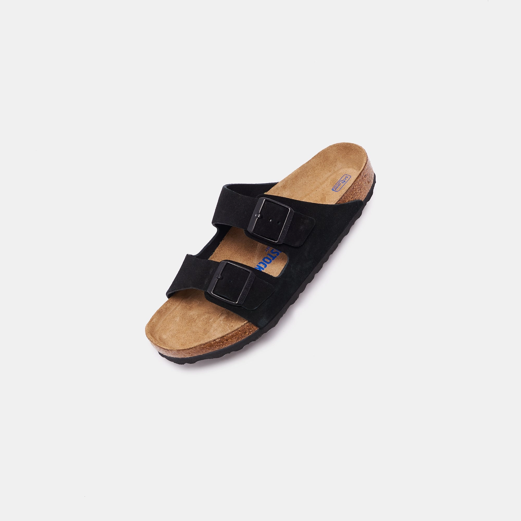 Birkenstock Arizona Soft Footbed Suede - Black All-day comfort footwear