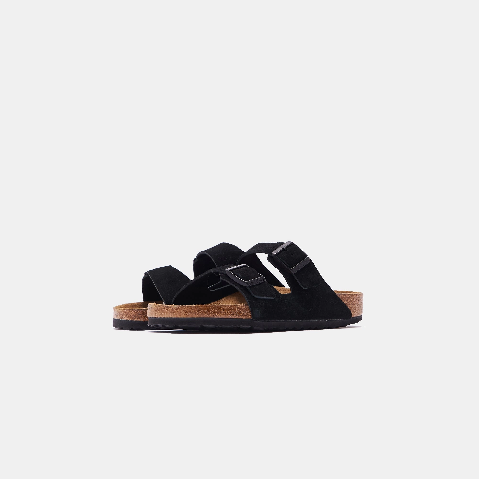 Birkenstock Arizona Soft Footbed Suede - Black All-day comfort footwear