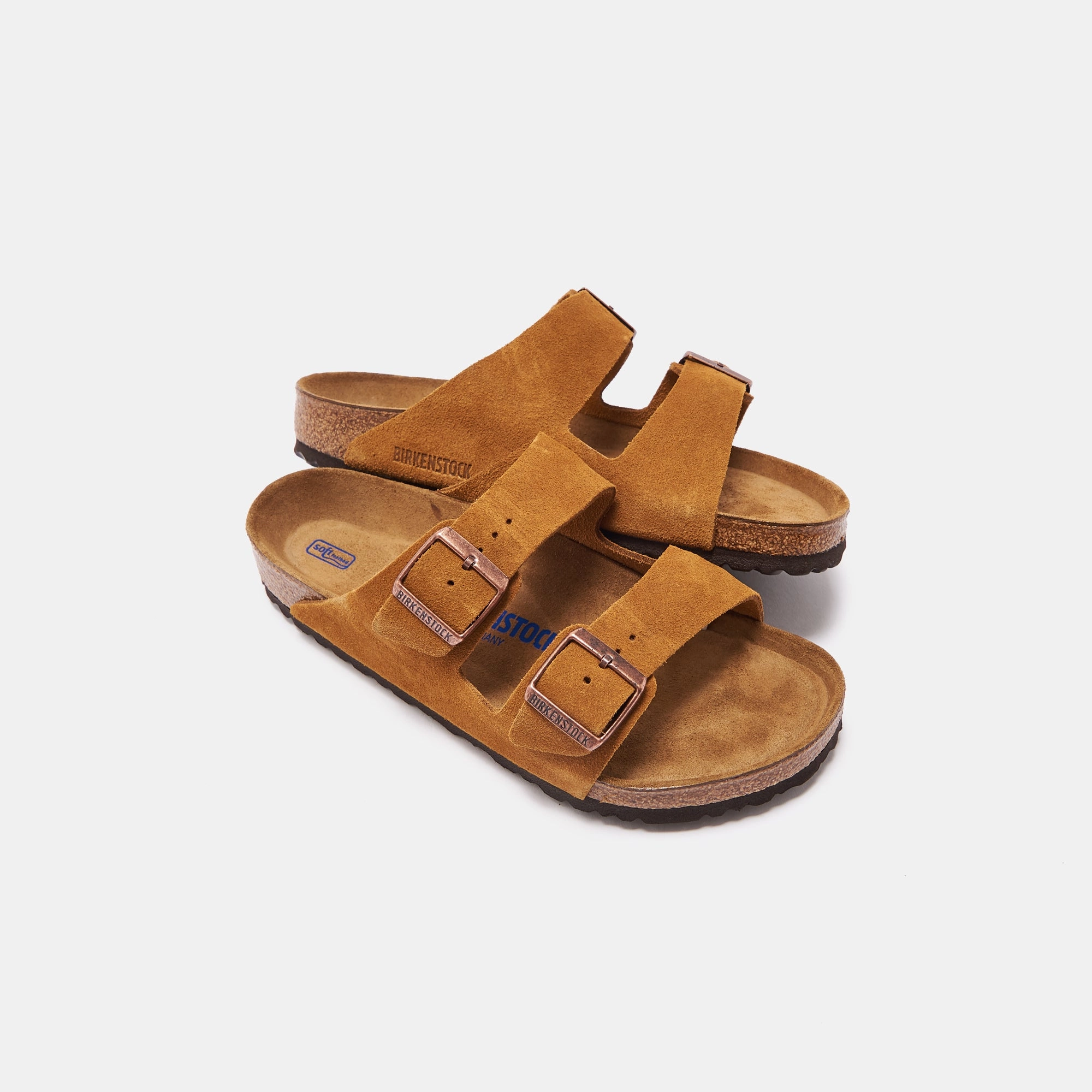 Birkenstock Arizona Soft Footbed Suede - Mink All-day comfort footwear