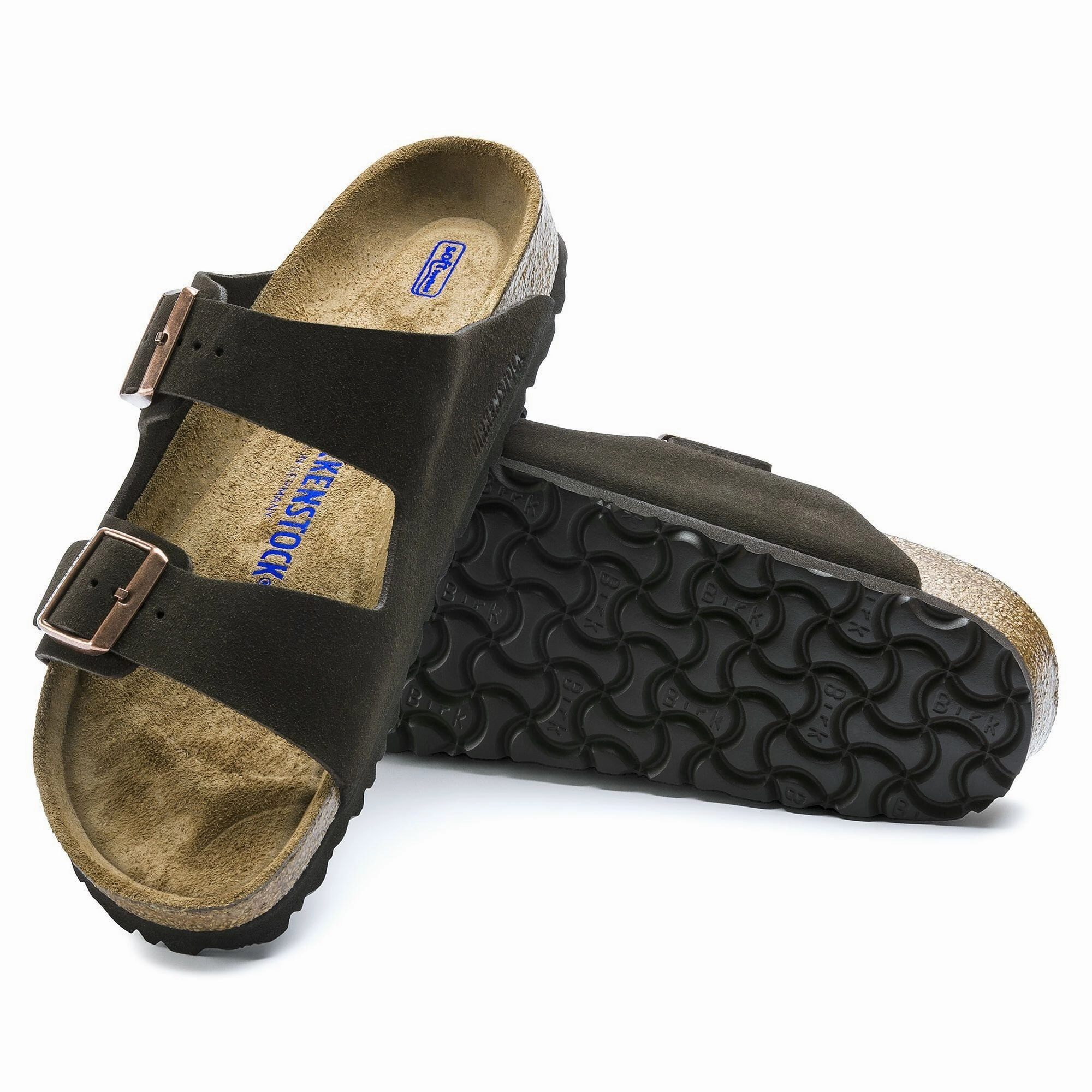 BIRKENSTOCK ARIZONA SOFT FOOTBED UNISEX NARROW/MEDIUM Birkenstock comfortable casual footwear
