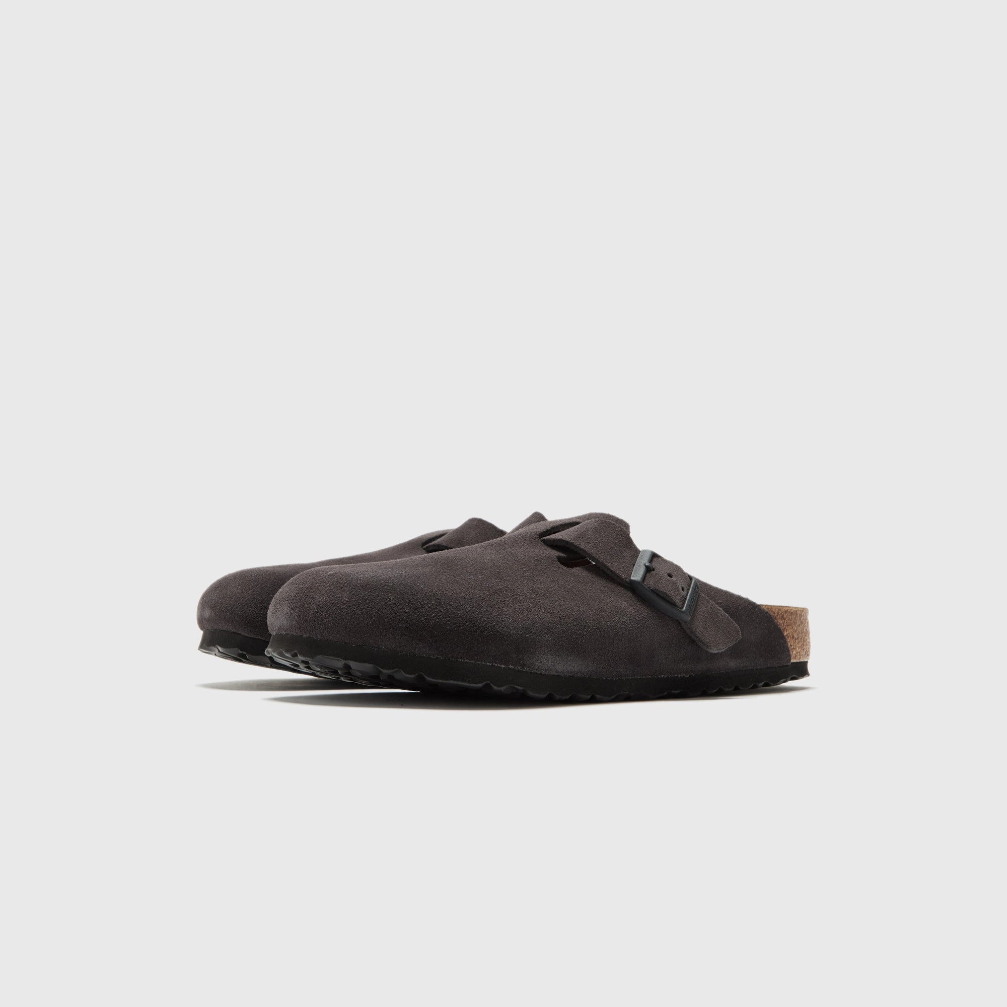 Birkenstock Boston - Velvet Gray Suede All-day comfort footwear