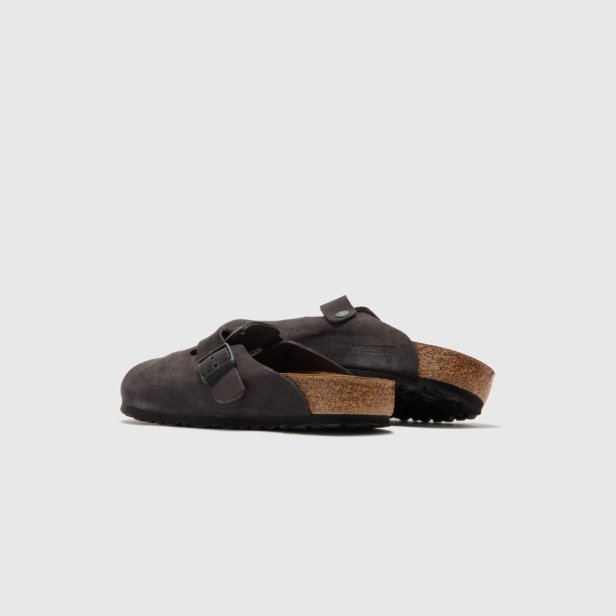 Birkenstock Boston - Velvet Gray Suede All-day comfort footwear