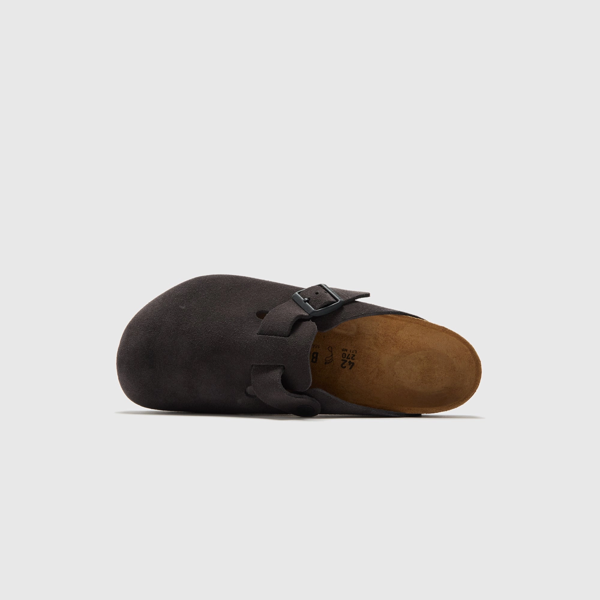 Birkenstock Boston - Velvet Gray Suede All-day comfort footwear