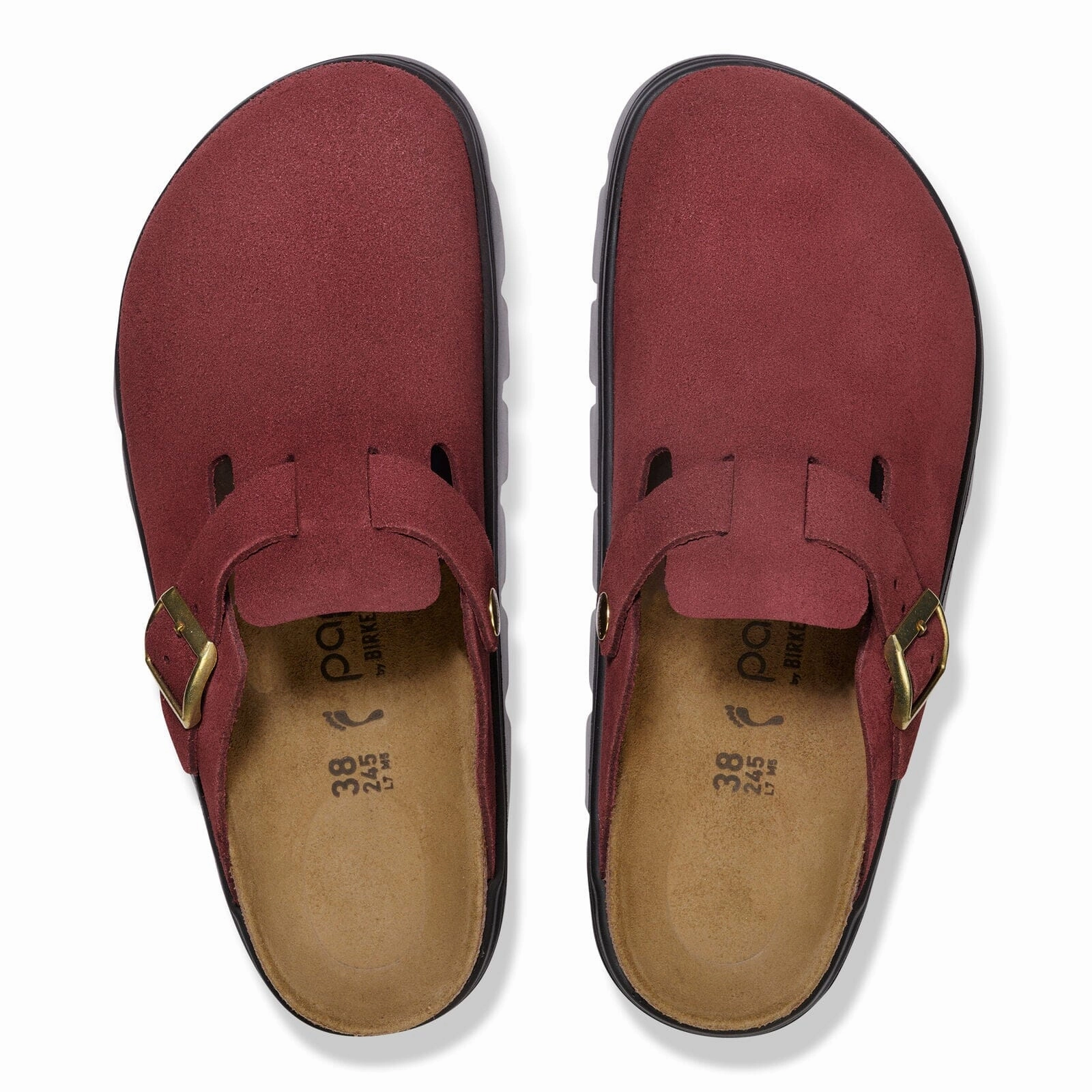 BIRKENSTOCK BOSTON CHUNKY SUEDE WOMEN'S Birkenstock comfortable casual footwear