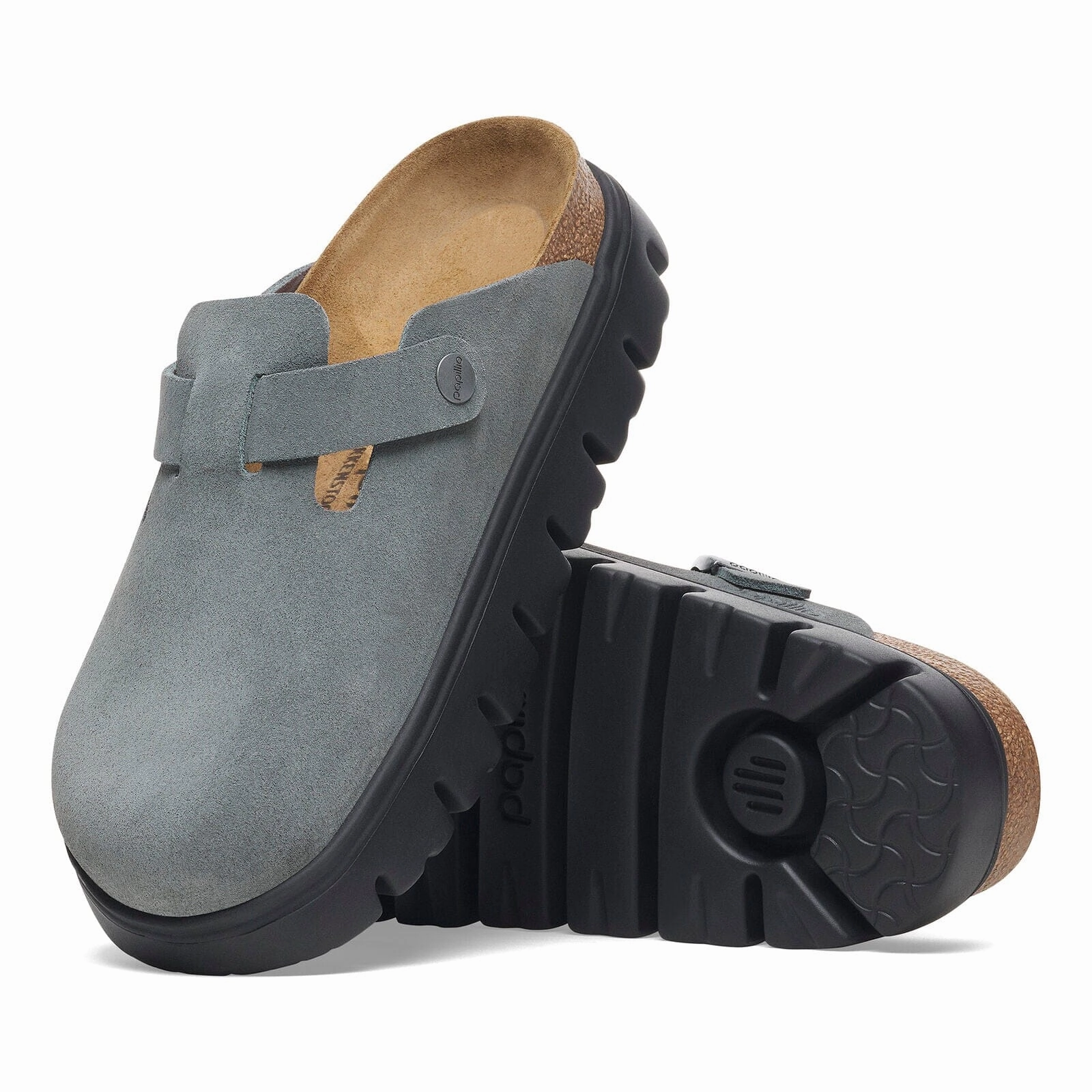 BIRKENSTOCK BOSTON CHUNKY SUEDE WOMEN'S Birkenstock comfortable casual footwear