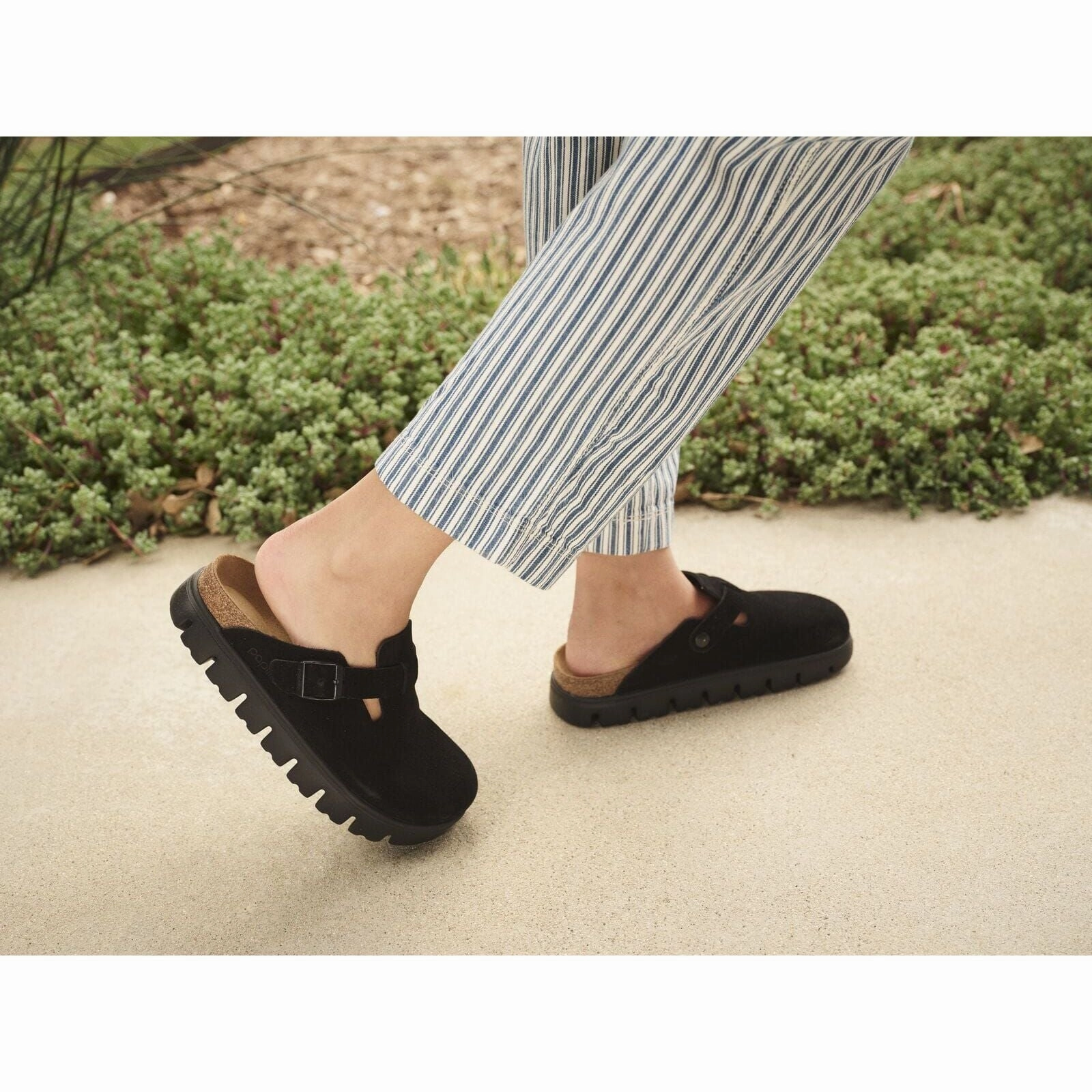 BIRKENSTOCK BOSTON CHUNKY SUEDE WOMEN'S Birkenstock comfortable casual footwear