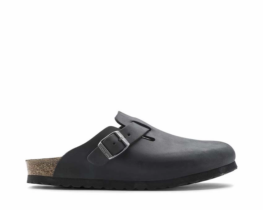 Birkenstock Boston Natural Leather Oiled All-day comfort sandals
