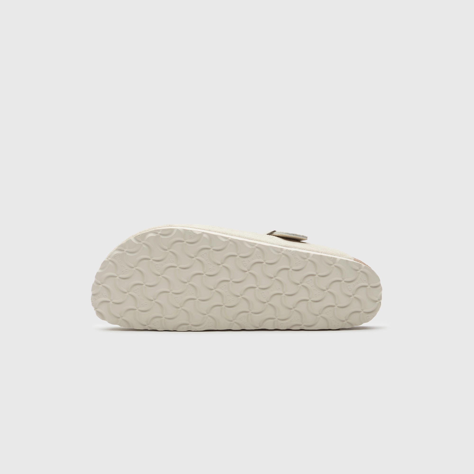 Birkenstock Boston SFB Antique - White Suede All-day comfort footwear