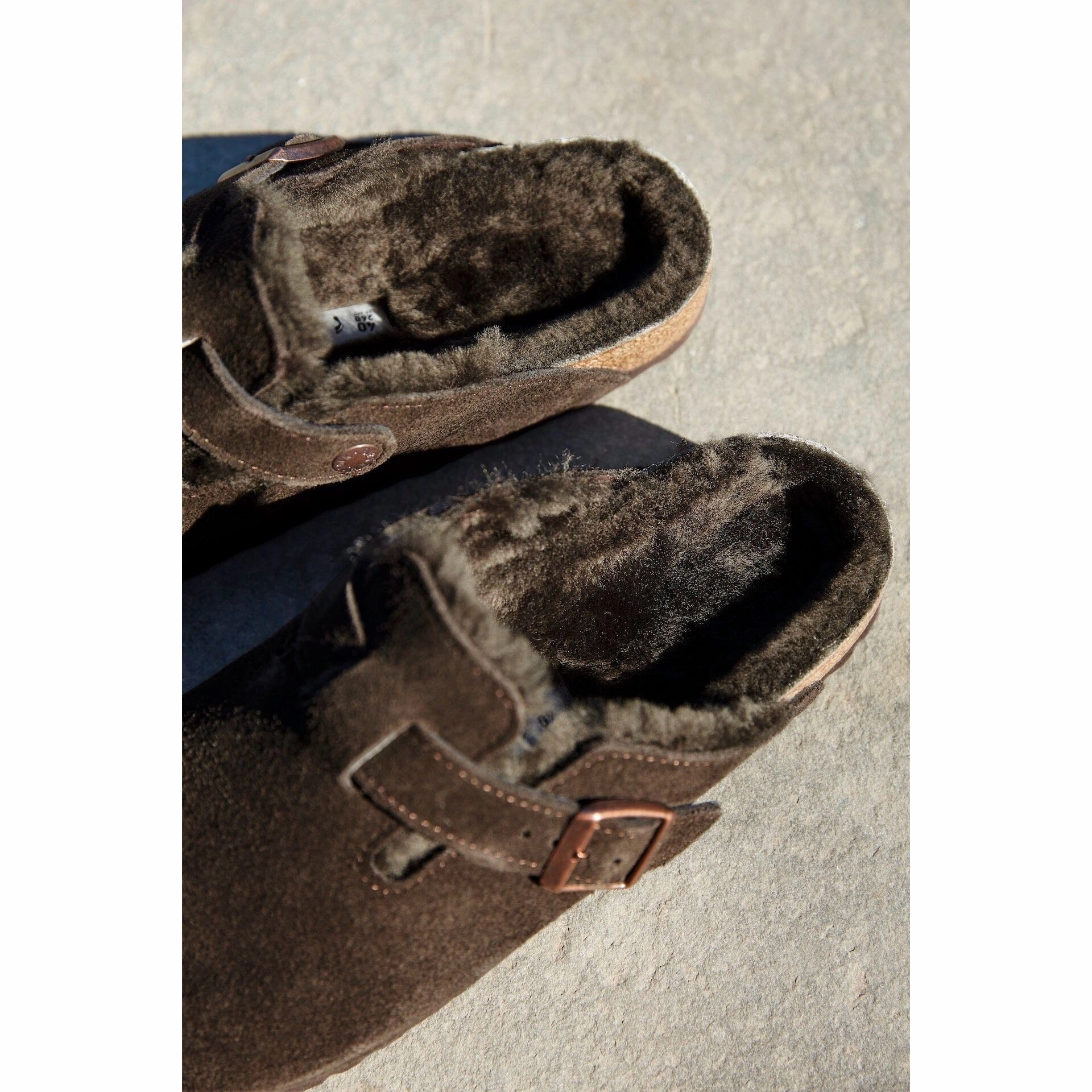 BIRKENSTOCK BOSTON SHEARLING UNISEX Birkenstock comfortable casual footwear