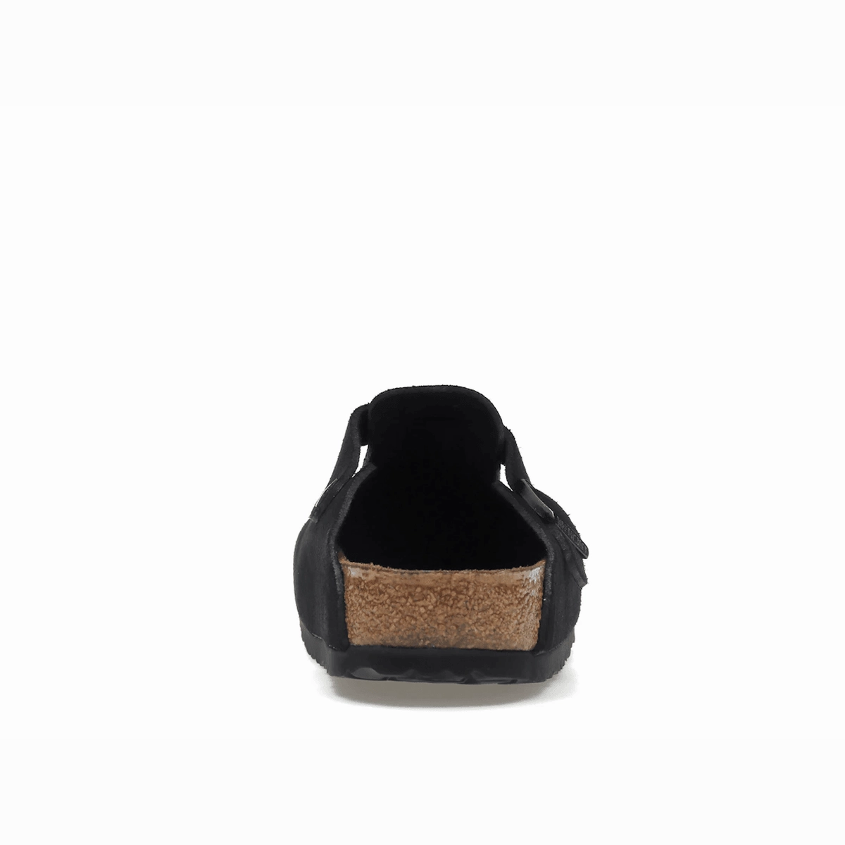 Birkenstock Boston Soft Footbed Suede Black Supportive everyday sandals