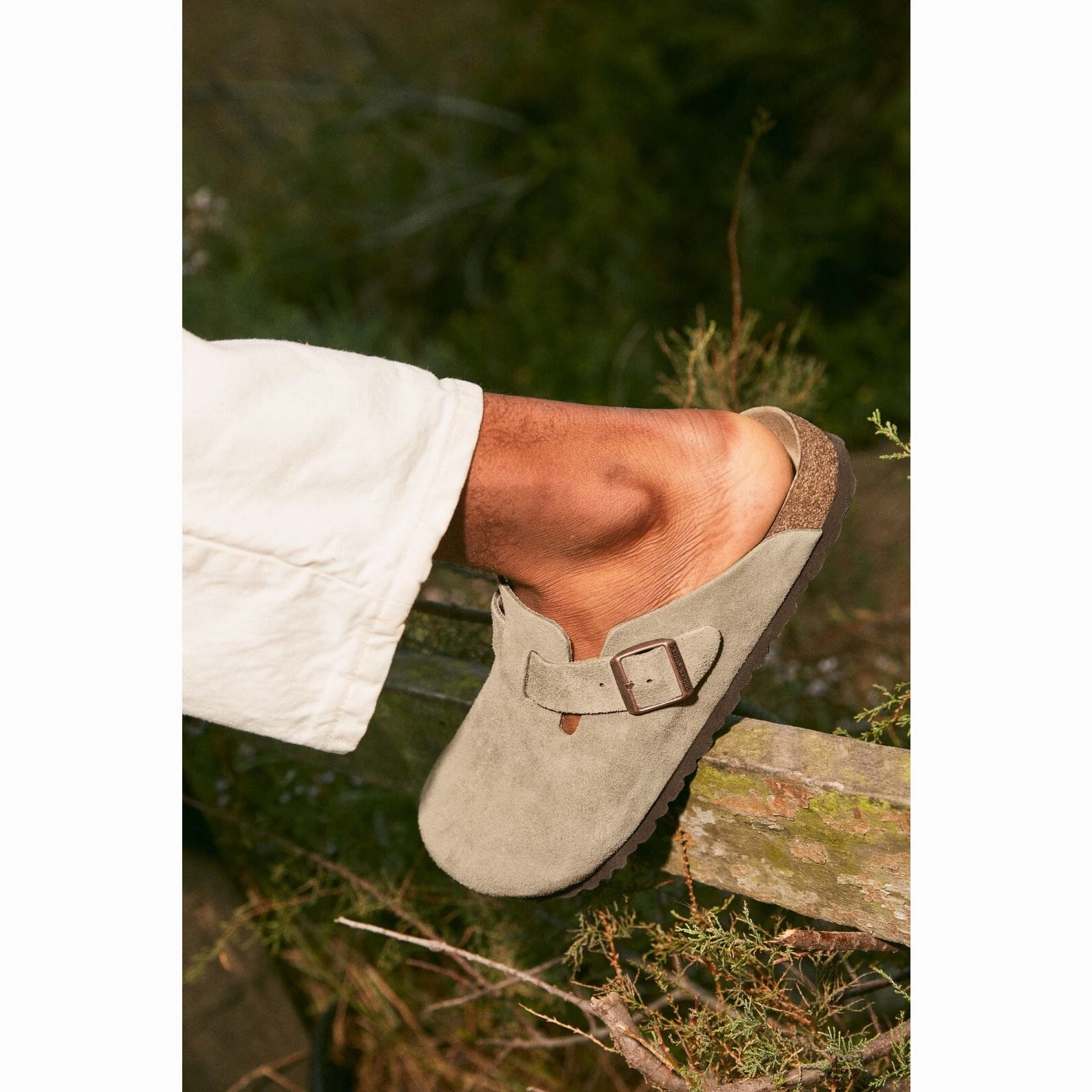BIRKENSTOCK BOSTON SOFT FOOTBED SUEDE LEATHER UNISEX Birkenstock comfortable casual footwear