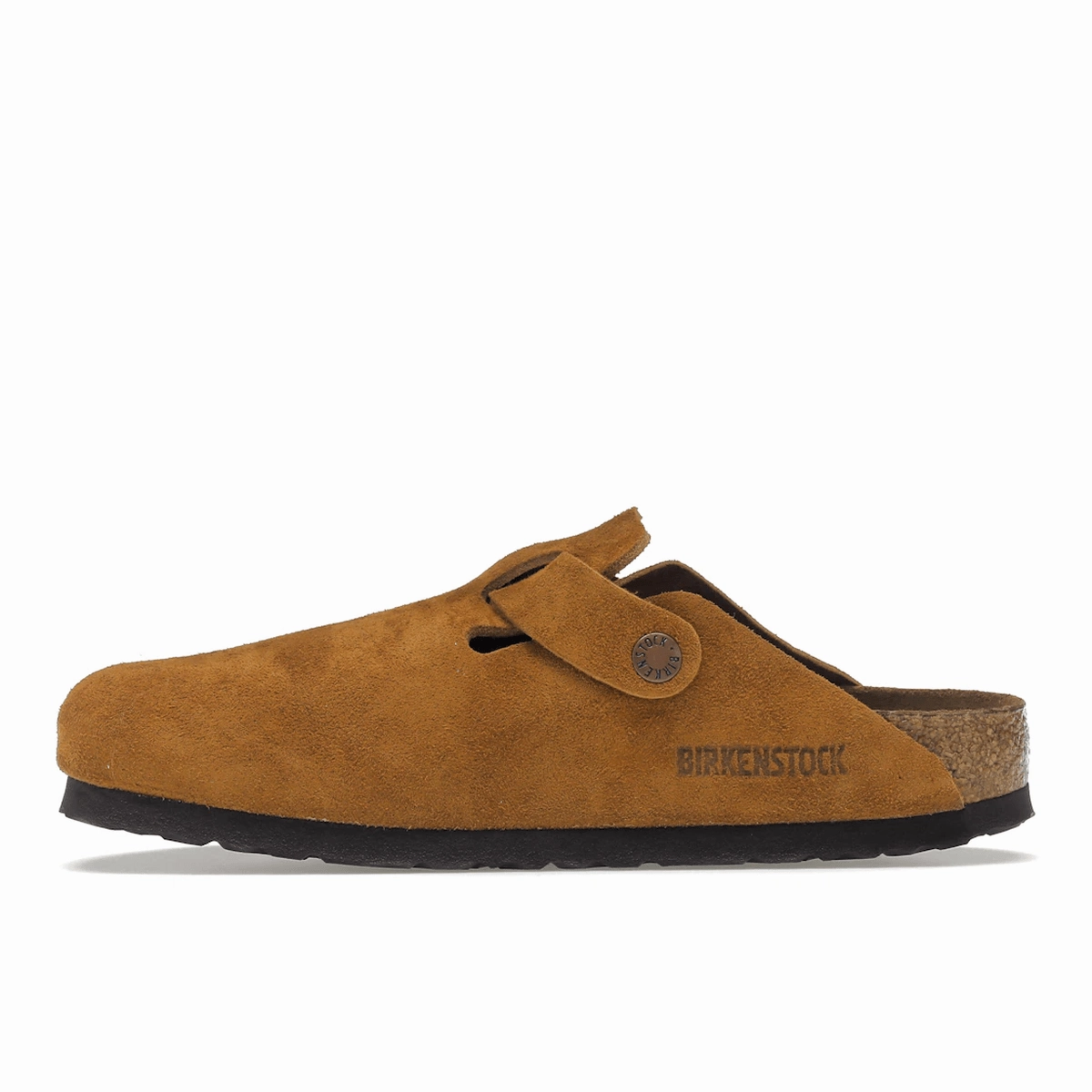 Birkenstock Boston Soft Footbed Suede Mink Supportive everyday sandals