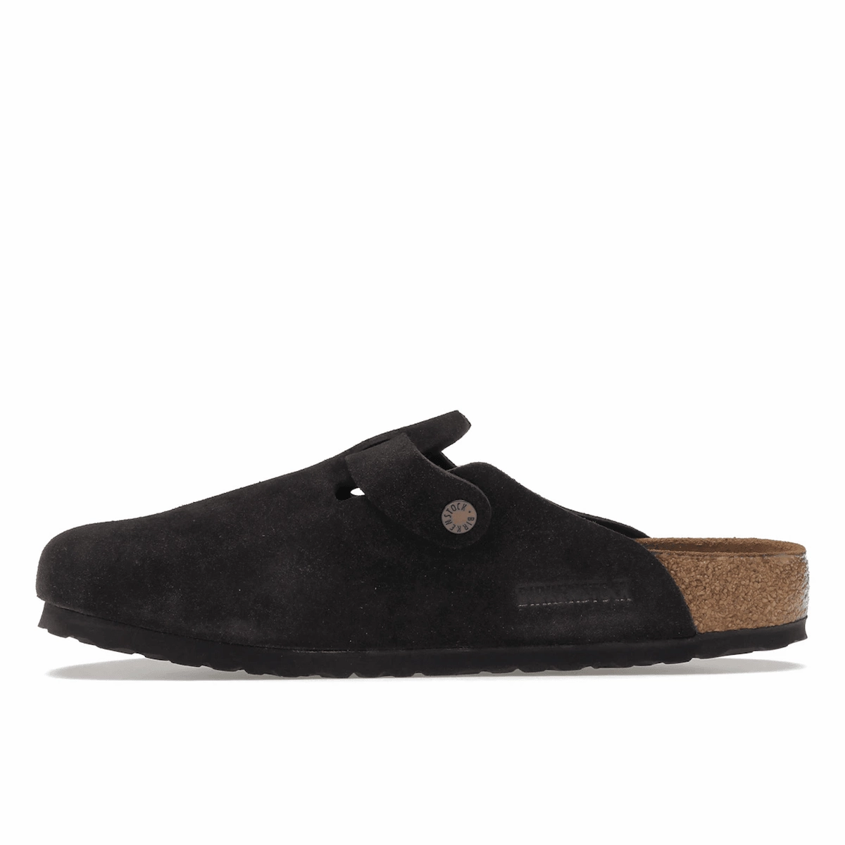 Birkenstock Boston Soft Footbed Suede Mocha Supportive everyday sandals