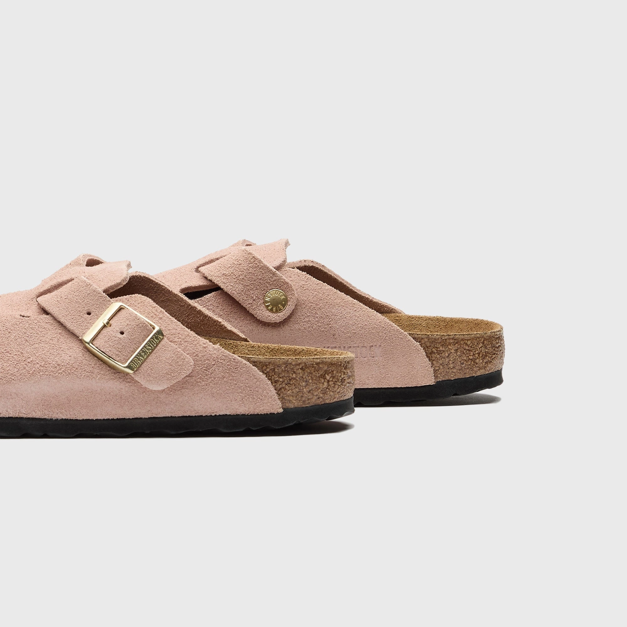 Birkenstock Boston Suede - Light Rose All-day comfort footwear