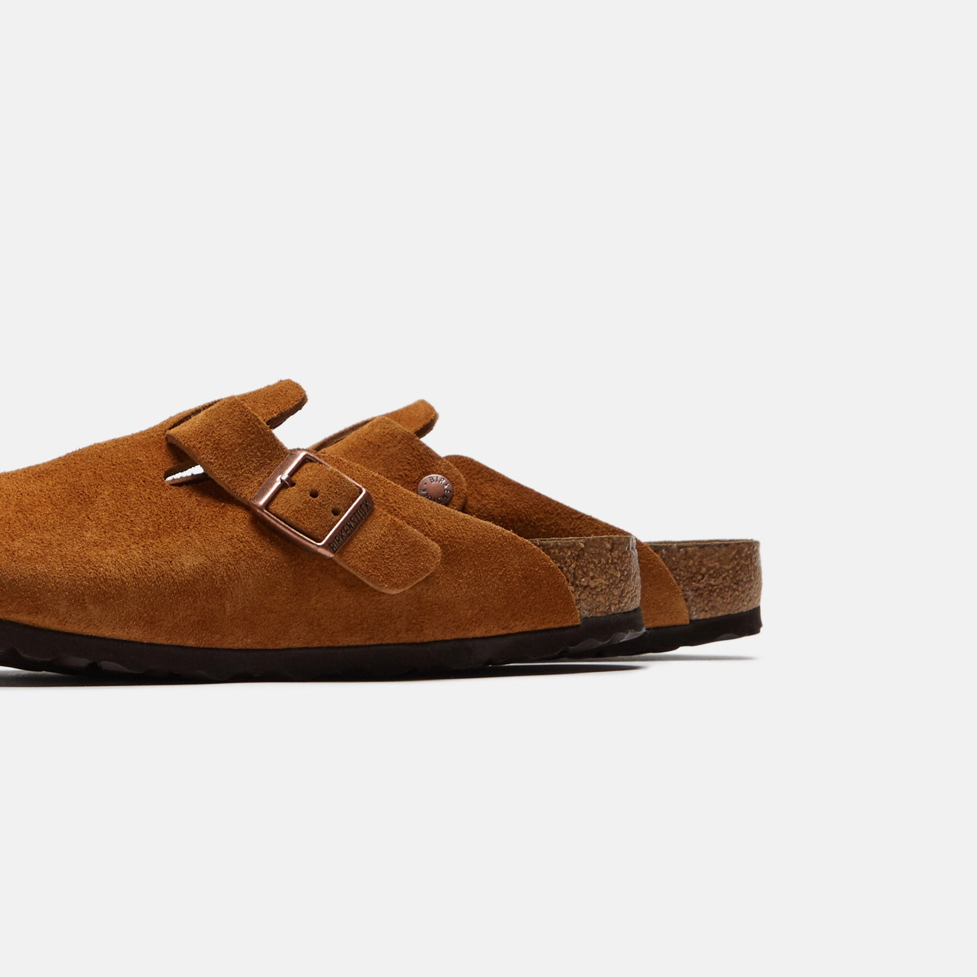 Birkenstock Boston Suede - Mink All-day comfort footwear