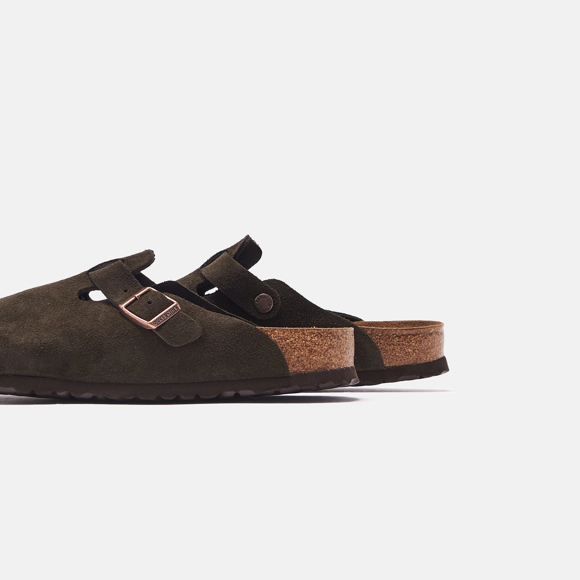 Birkenstock Boston Suede - Mocha All-day comfort footwear