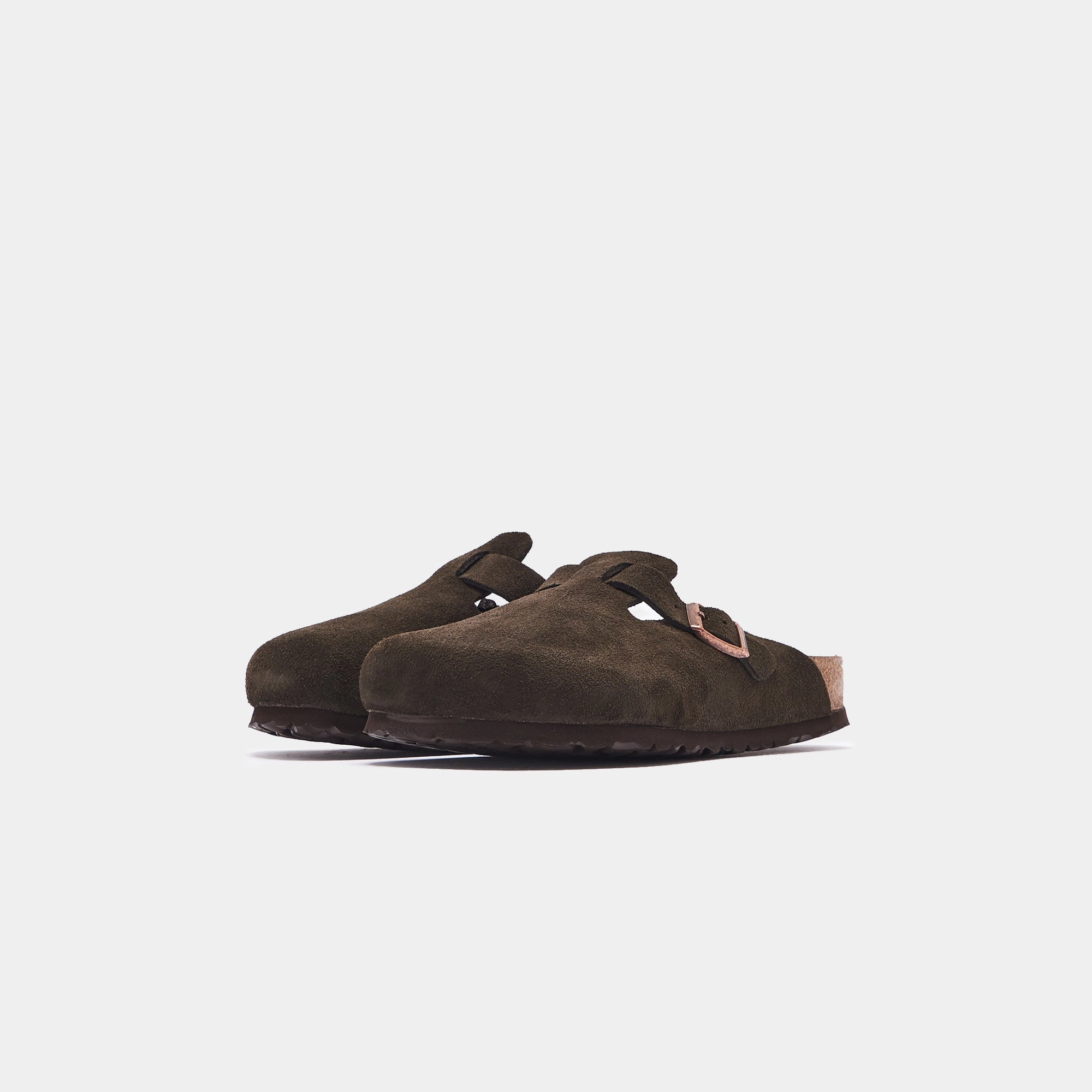 Birkenstock Boston Suede - Mocha All-day comfort footwear