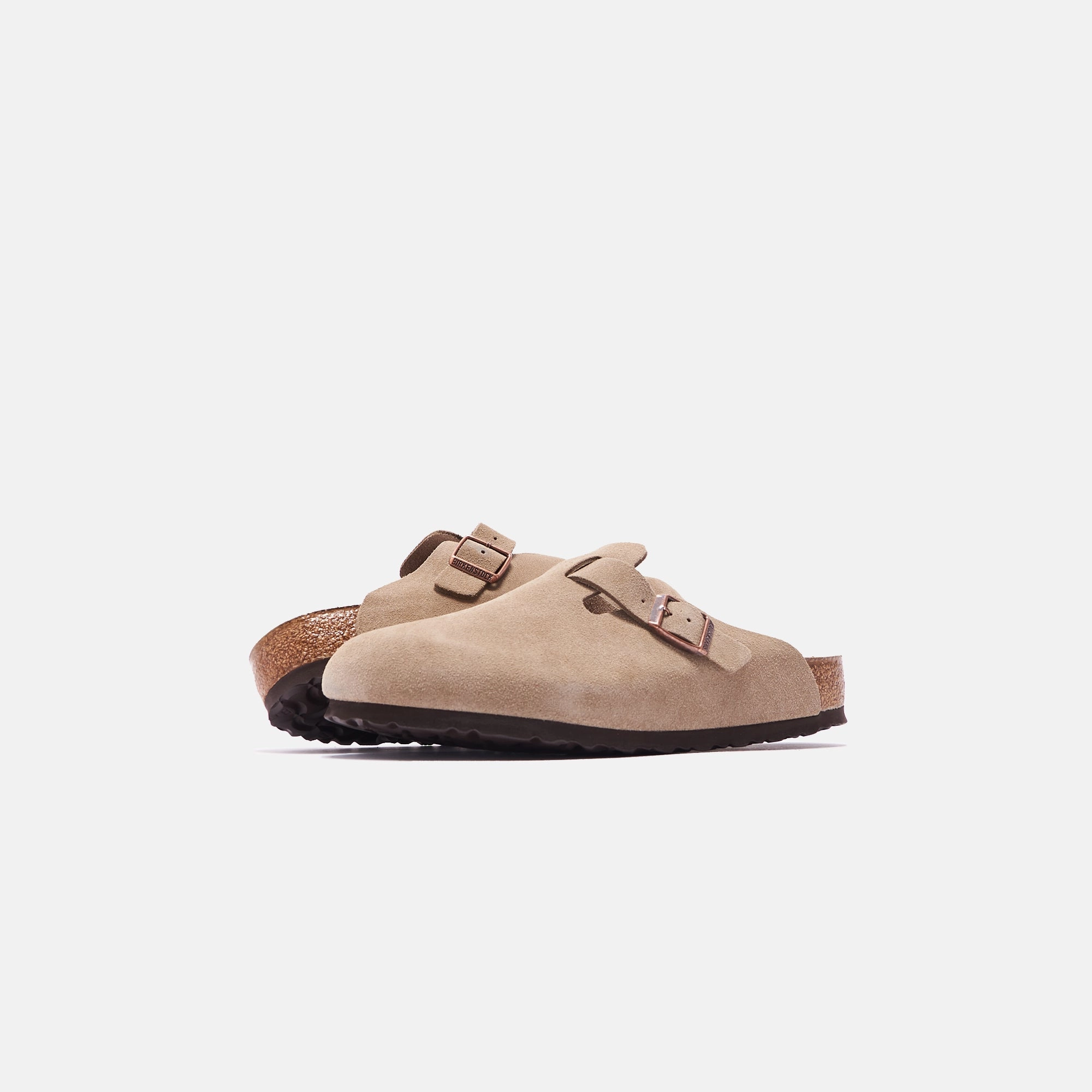 Birkenstock Boston Suede - Taupe All-day comfort footwear