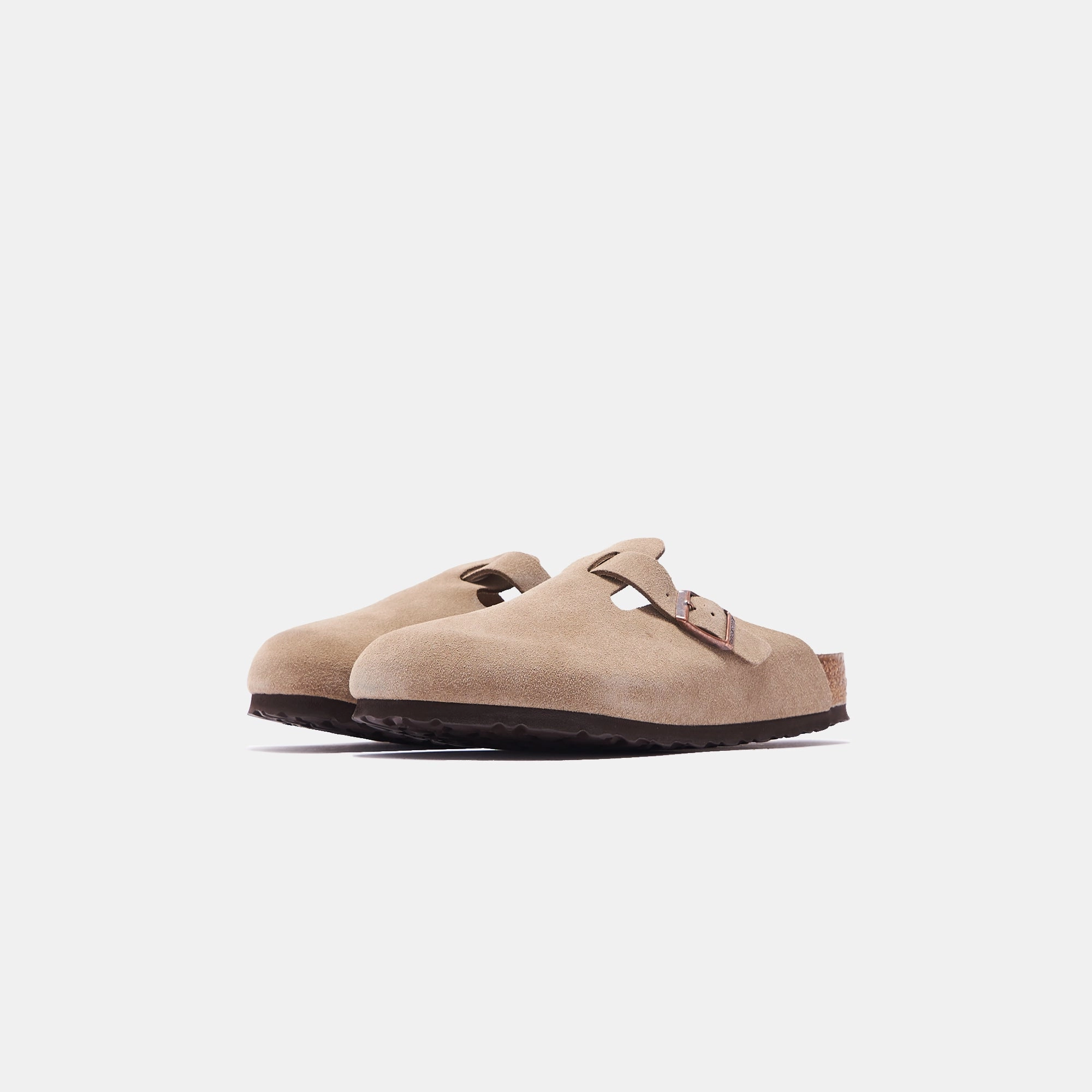 Birkenstock Boston Suede - Taupe All-day comfort footwear