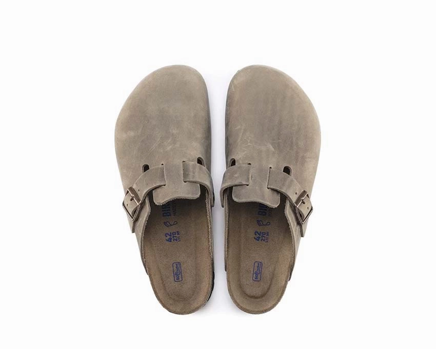 Birkenstock Boston Suede BS Soft Footbed Durable trail runners