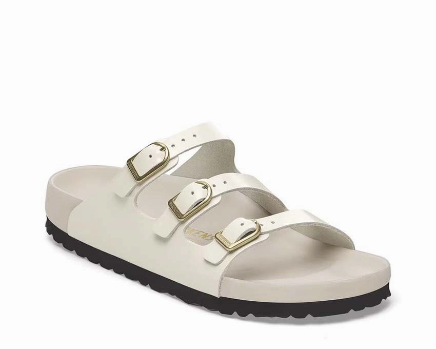 Birkenstock Florida Fresh Natural Leather Patent Durable trail runners