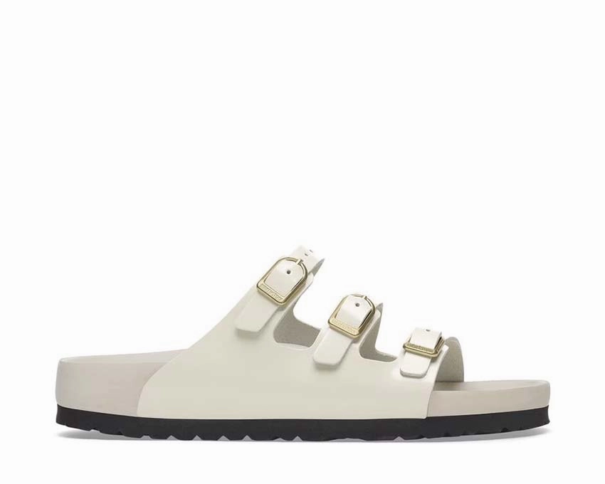Birkenstock Florida Fresh Natural Leather Patent All-day comfort sandals
