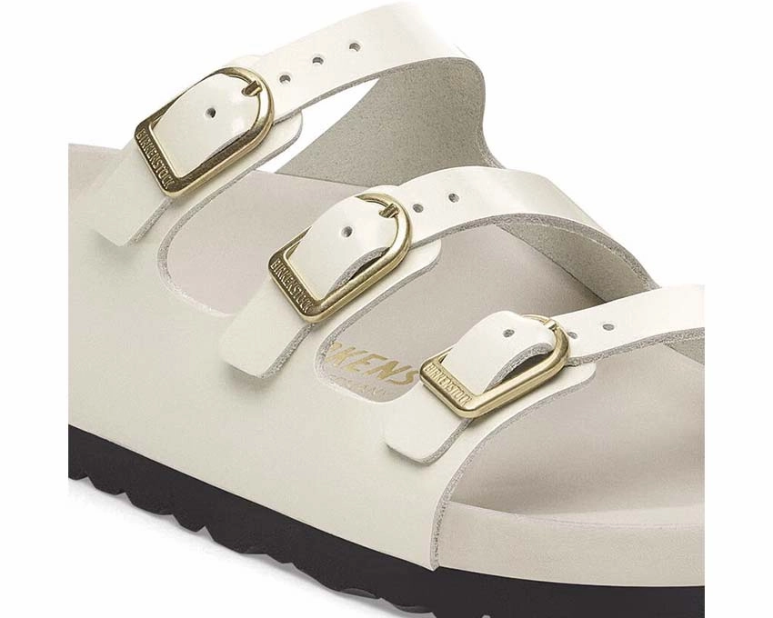 Birkenstock Florida Fresh Natural Leather Patent Durable trail runners
