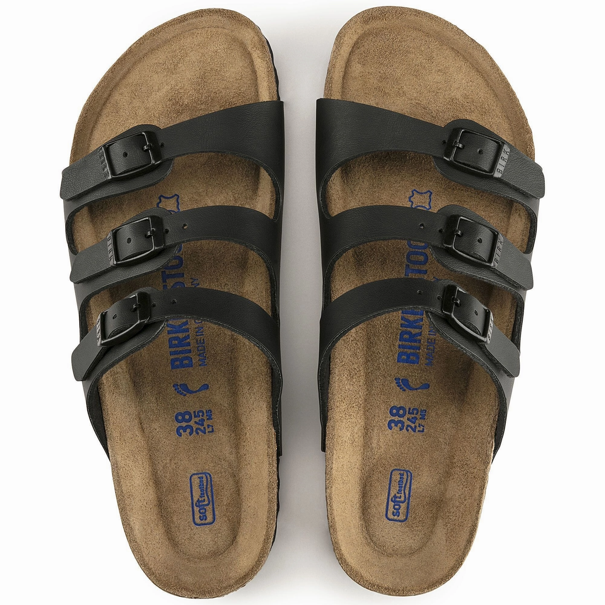 BIRKENSTOCK FLORIDA SOFT FOOTBED BIRKO-FLOR Birkenstock comfortable casual footwear