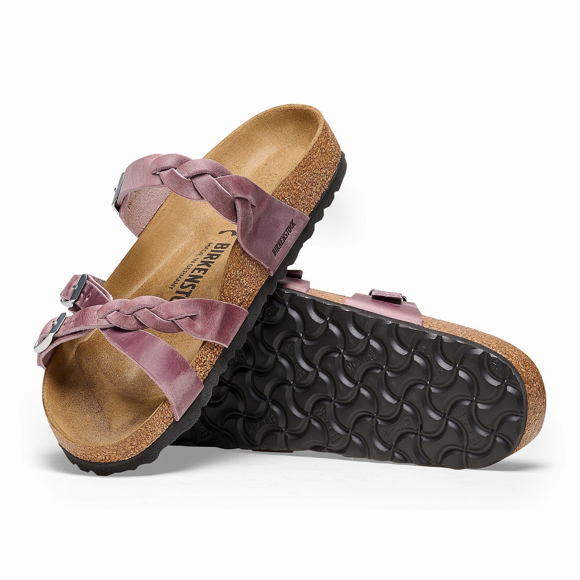 BIRKENSTOCK FRANCA BRAID OILED LEATHER Birkenstock comfortable casual footwear