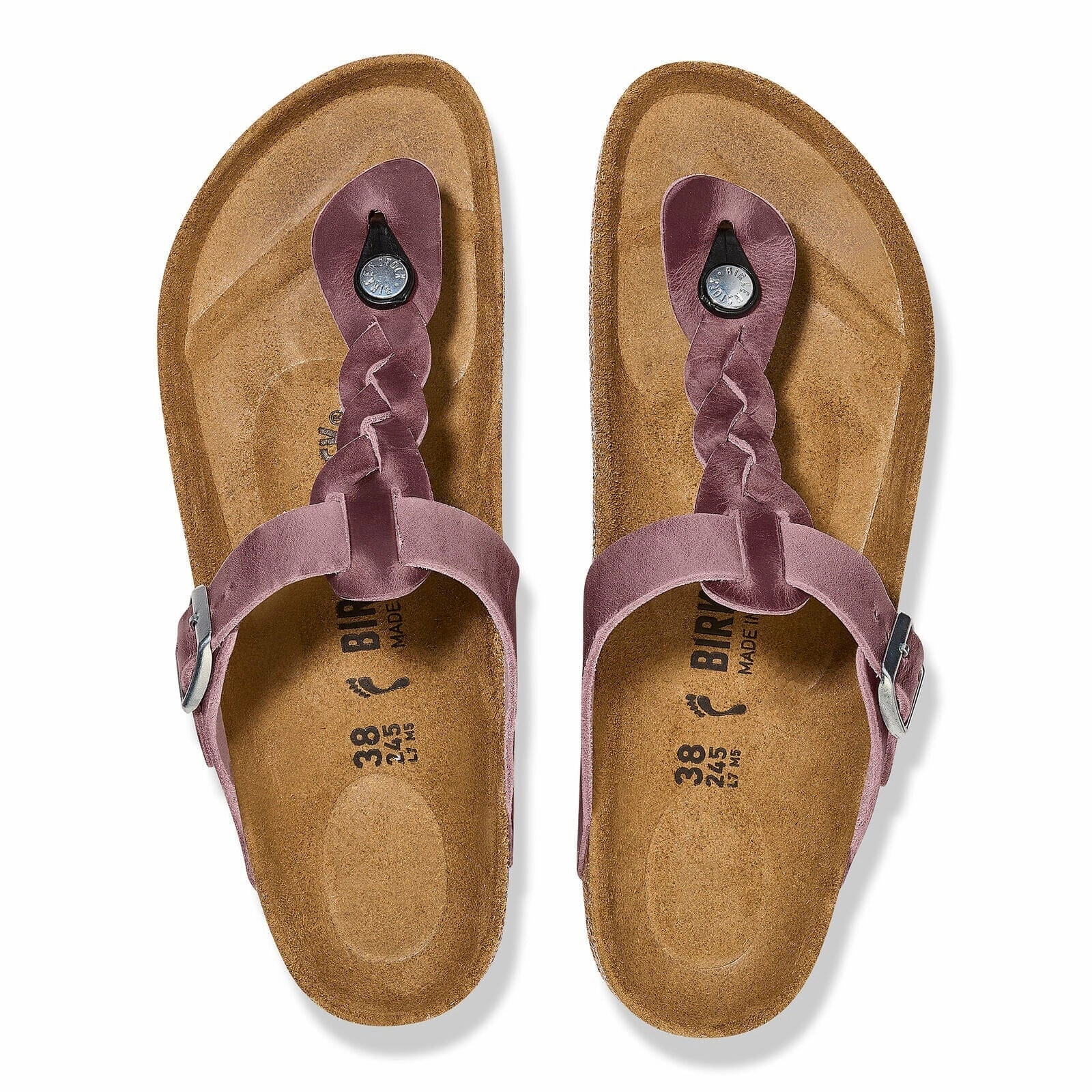 BIRKENSTOCK GIZEH BRAIDED OILED Birkenstock comfortable casual footwear