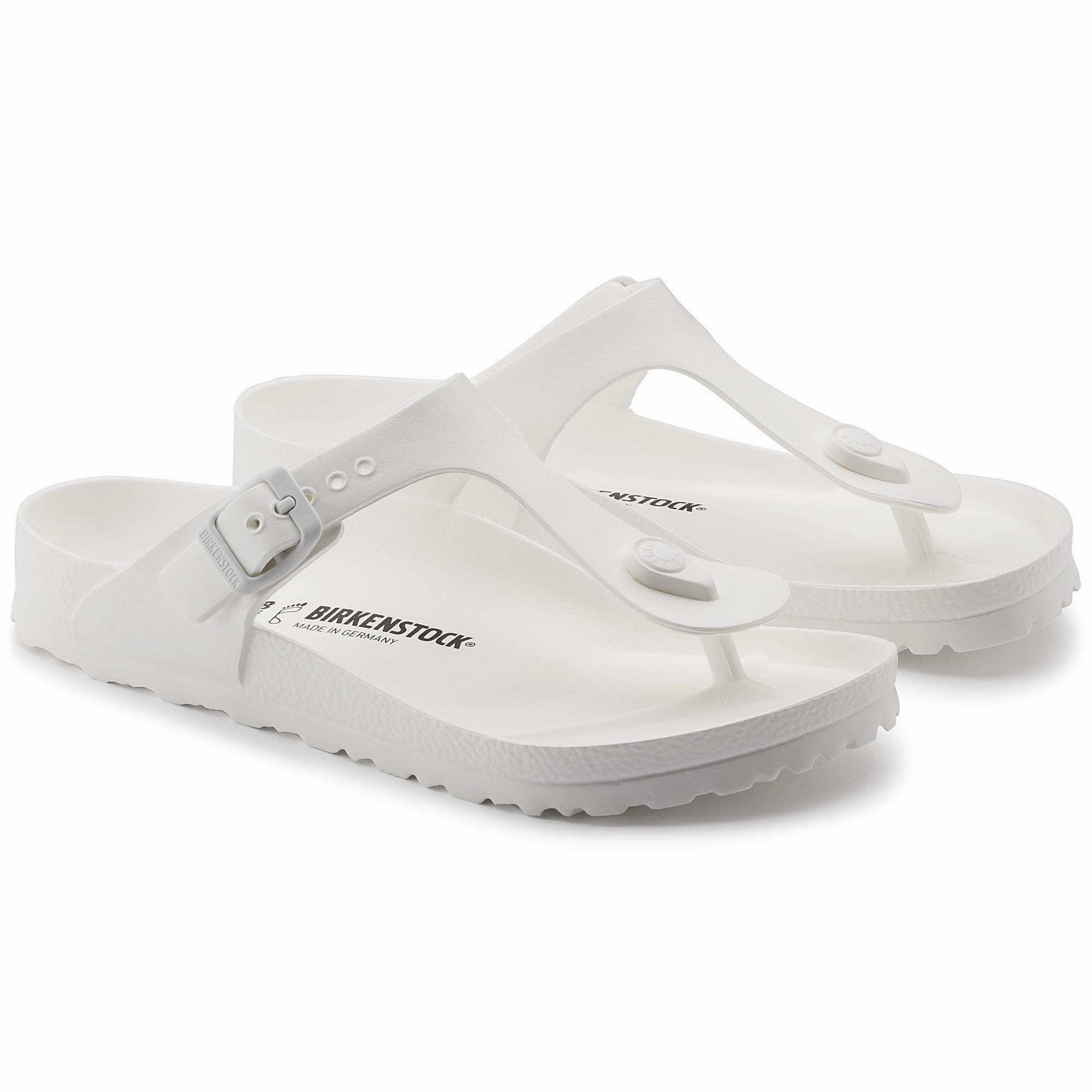 BIRKENSTOCK GIZEH ESSENTIALS WHITE EVA Birkenstock comfortable casual footwear