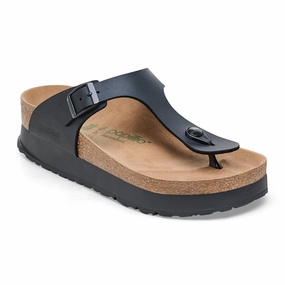 BIRKENSTOCK GIZEH FLEX PLATFORM BIRKO-FLOR Birkenstock classic sandals with adjustable straps