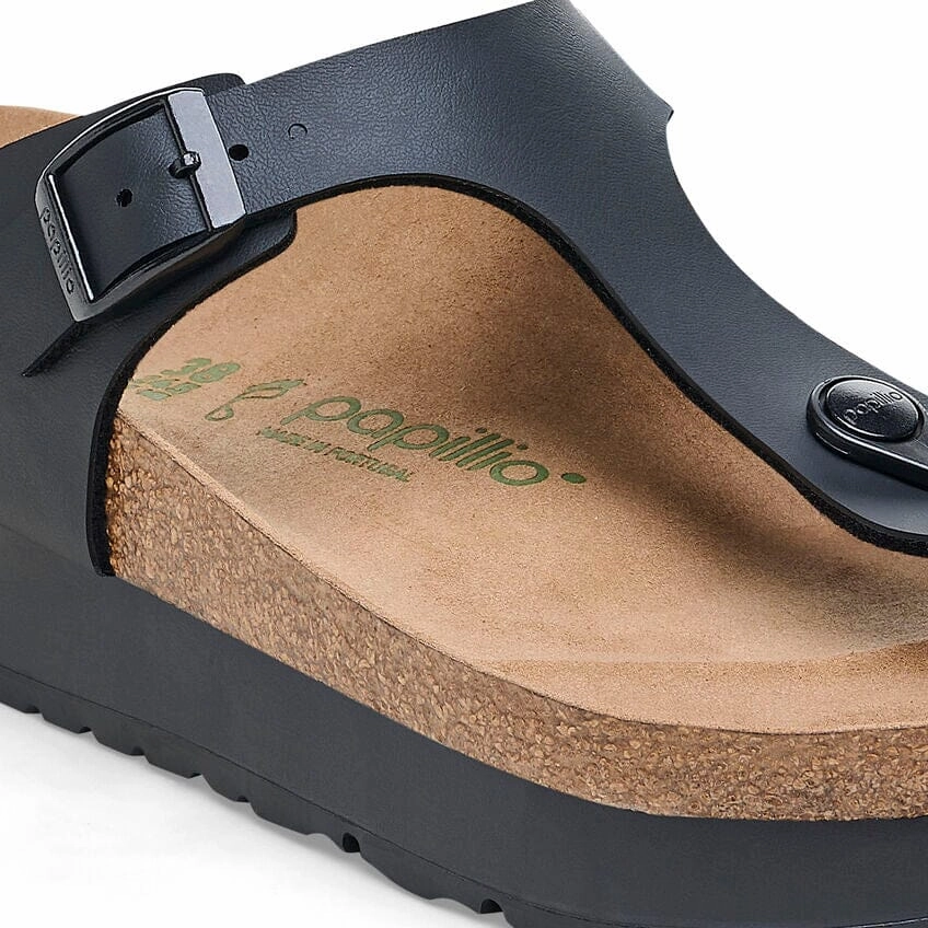BIRKENSTOCK GIZEH FLEX PLATFORM BIRKO-FLOR Birkenstock comfortable casual footwear