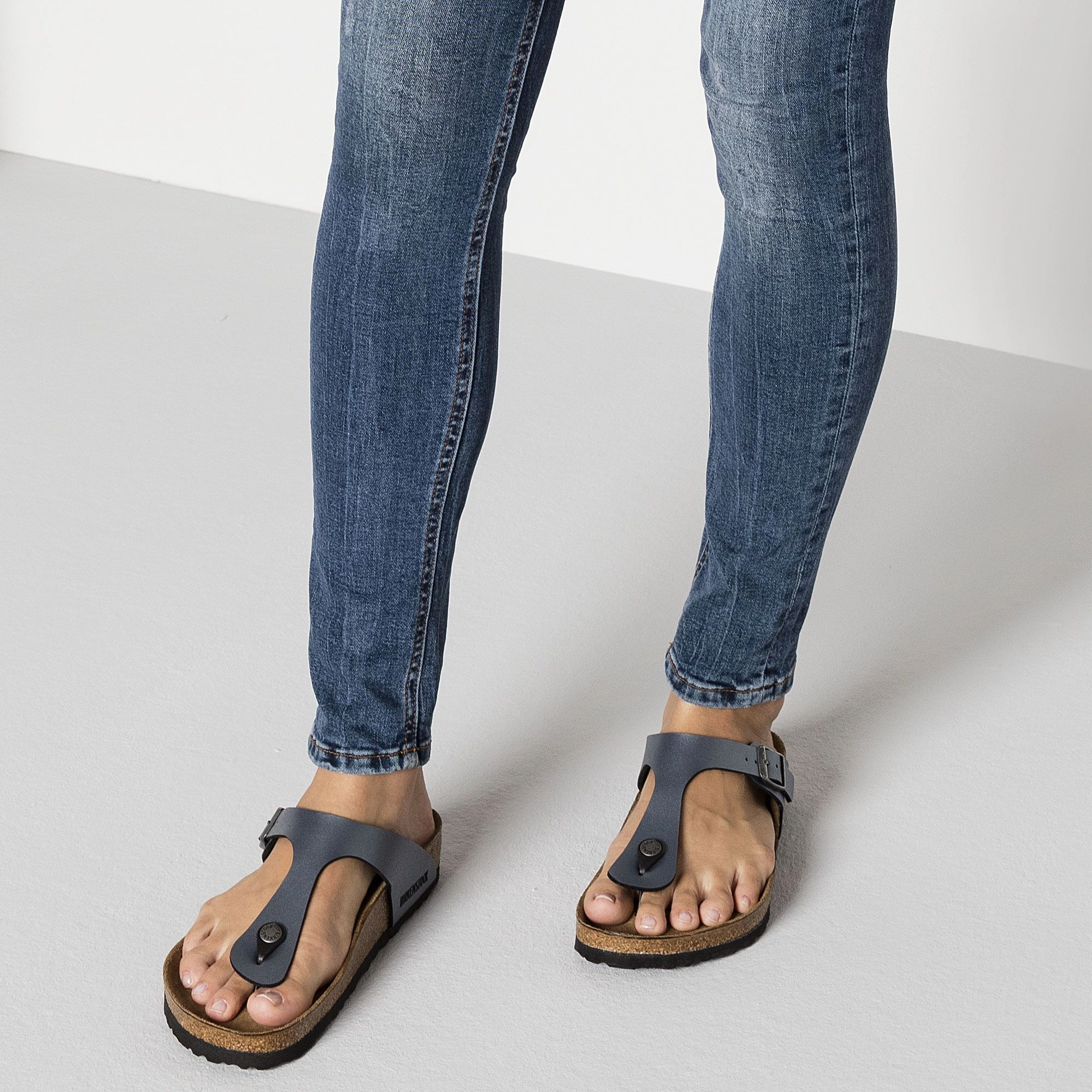 BIRKENSTOCK GIZEH ICE PEARL ONYX BIRKO-FLOR Birkenstock comfortable casual footwear