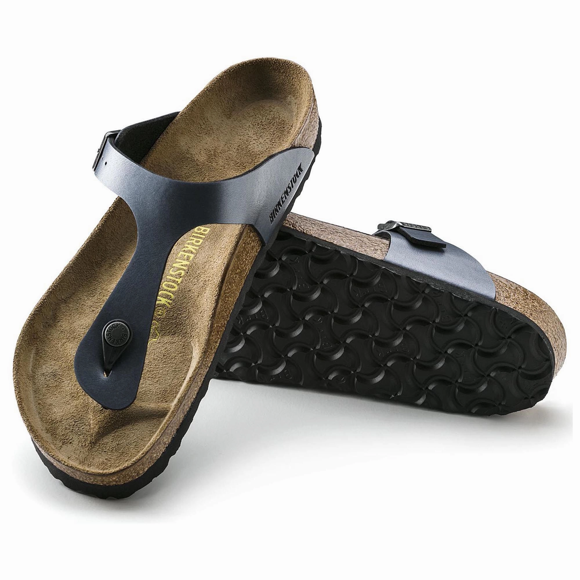 BIRKENSTOCK GIZEH ICE PEARL ONYX BIRKO-FLOR Birkenstock comfortable casual footwear