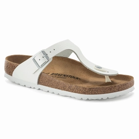 BIRKENSTOCK GIZEH LEATHER Birkenstock classic sandals with adjustable straps