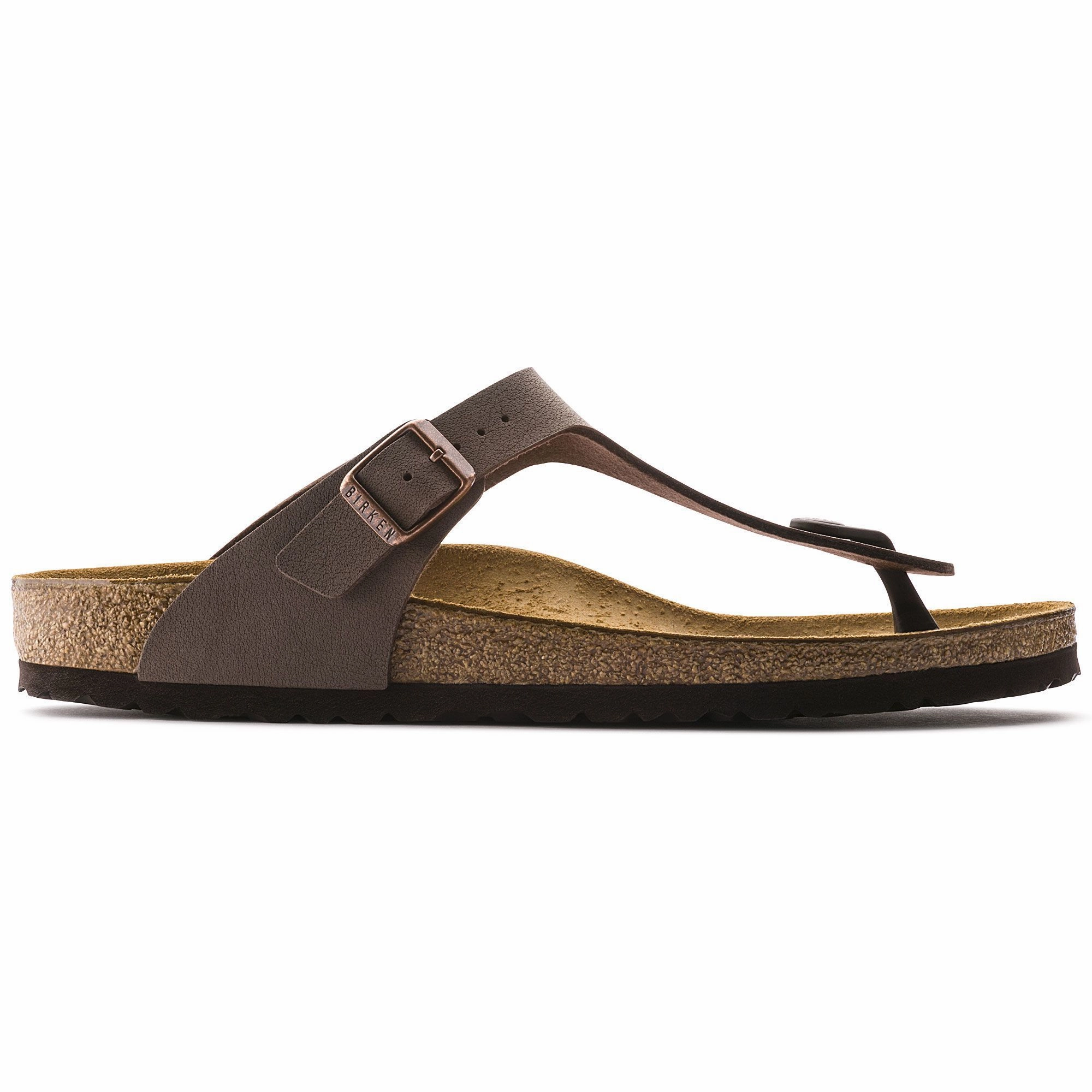 BIRKENSTOCK GIZEH MOCHA BIRKIBUC Birkenstock comfortable casual footwear