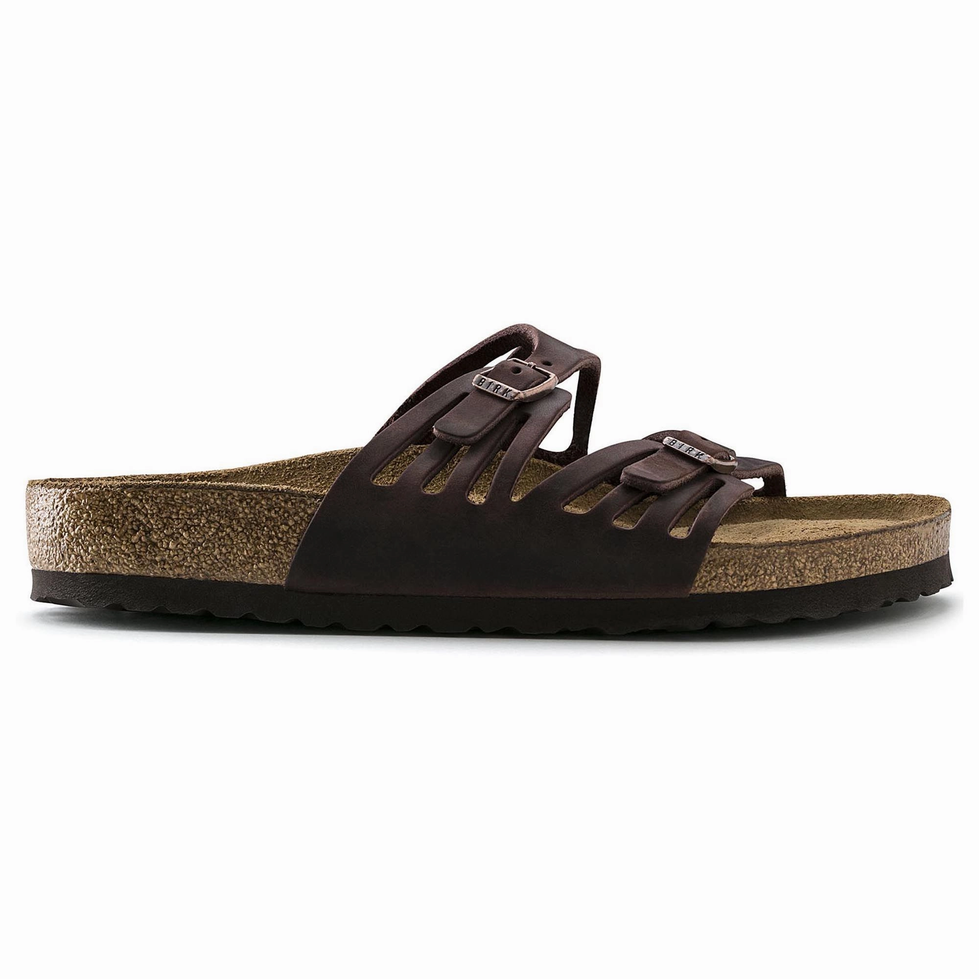 BIRKENSTOCK GRANADA SOFT FOOTBED HABANA OILED LEATHER Birkenstock comfortable casual footwear