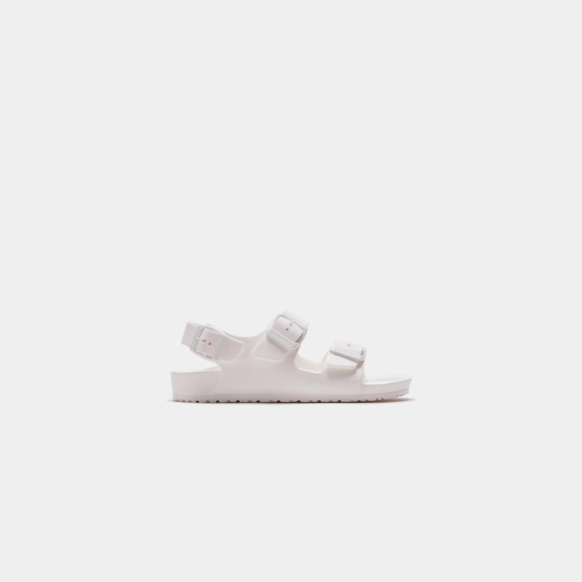 Birkenstock Kids Milano Eva - White Open-toe comfort slides
