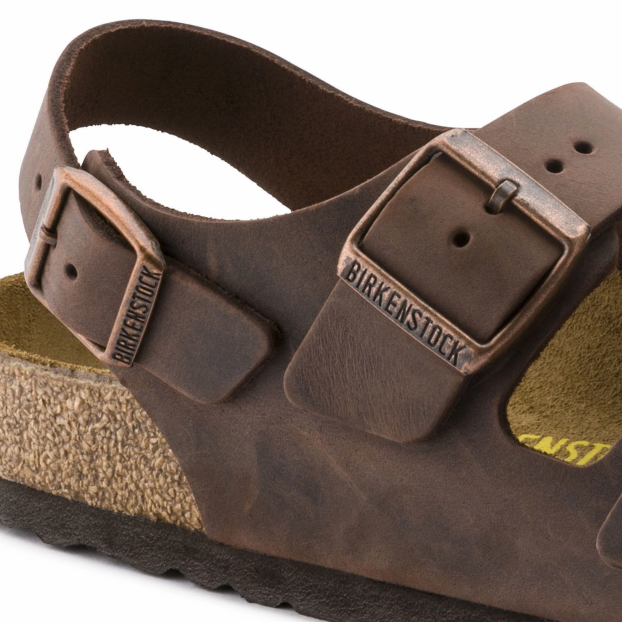 BIRKENSTOCK MILANO HABANA OILED LEATHER UNISEX Birkenstock comfortable casual footwear